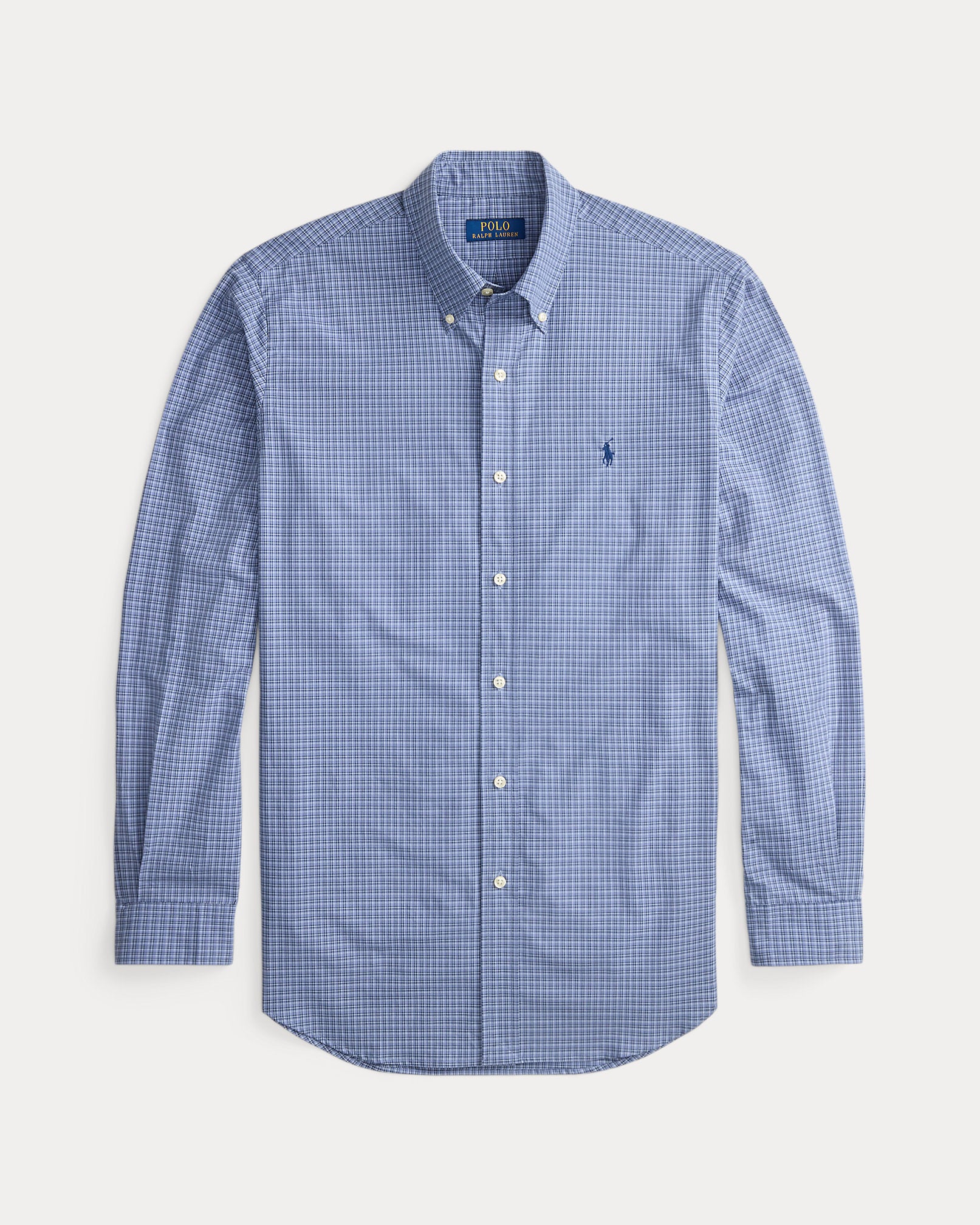 Ralph Lauren Classic Fit Checked Stretch Poplin Shirt