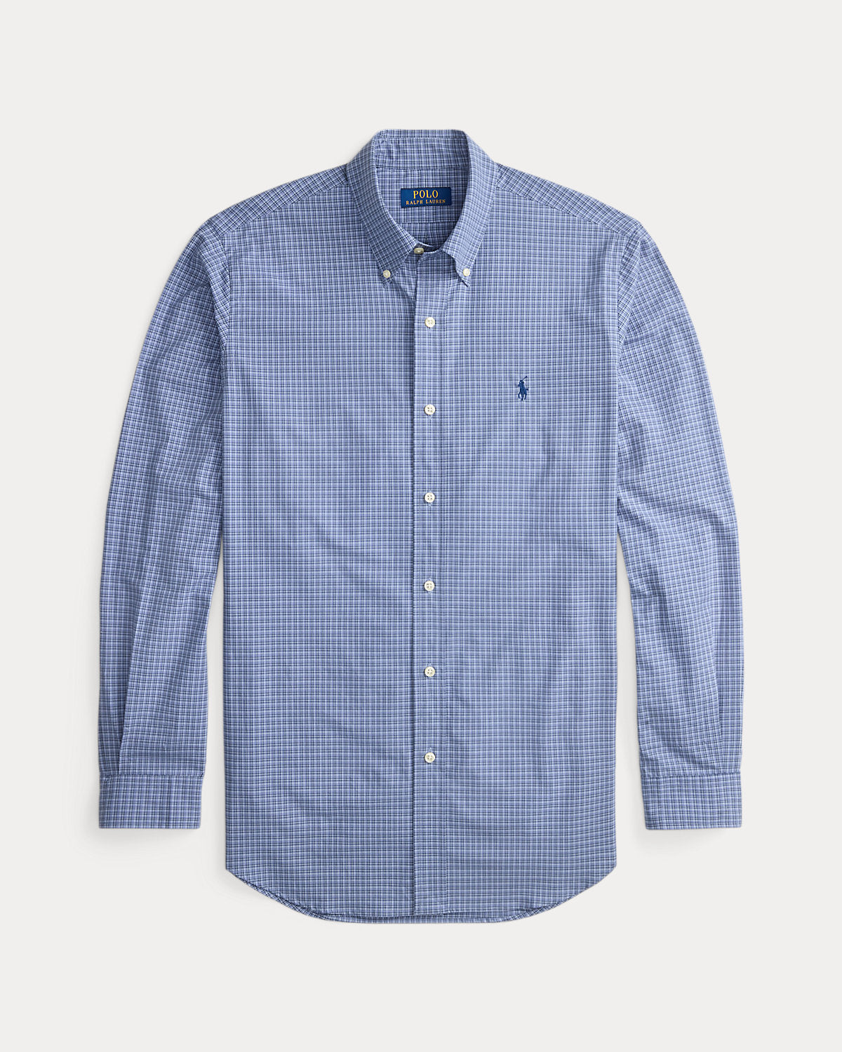 Ralph Lauren Classic Fit Checked Stretch Poplin Shirt