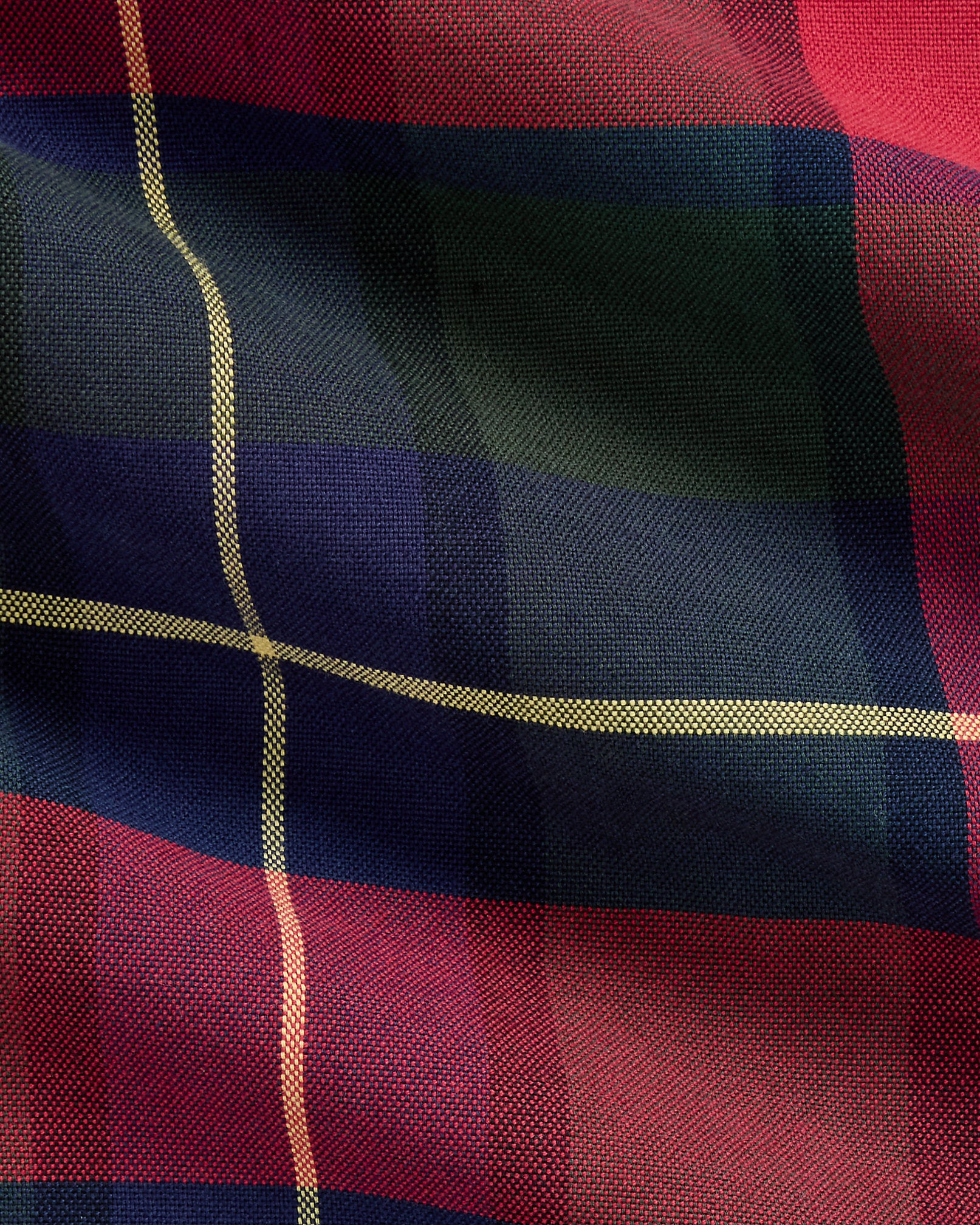Ralph Lauren Classic Fit Plaid Oxford Shirt