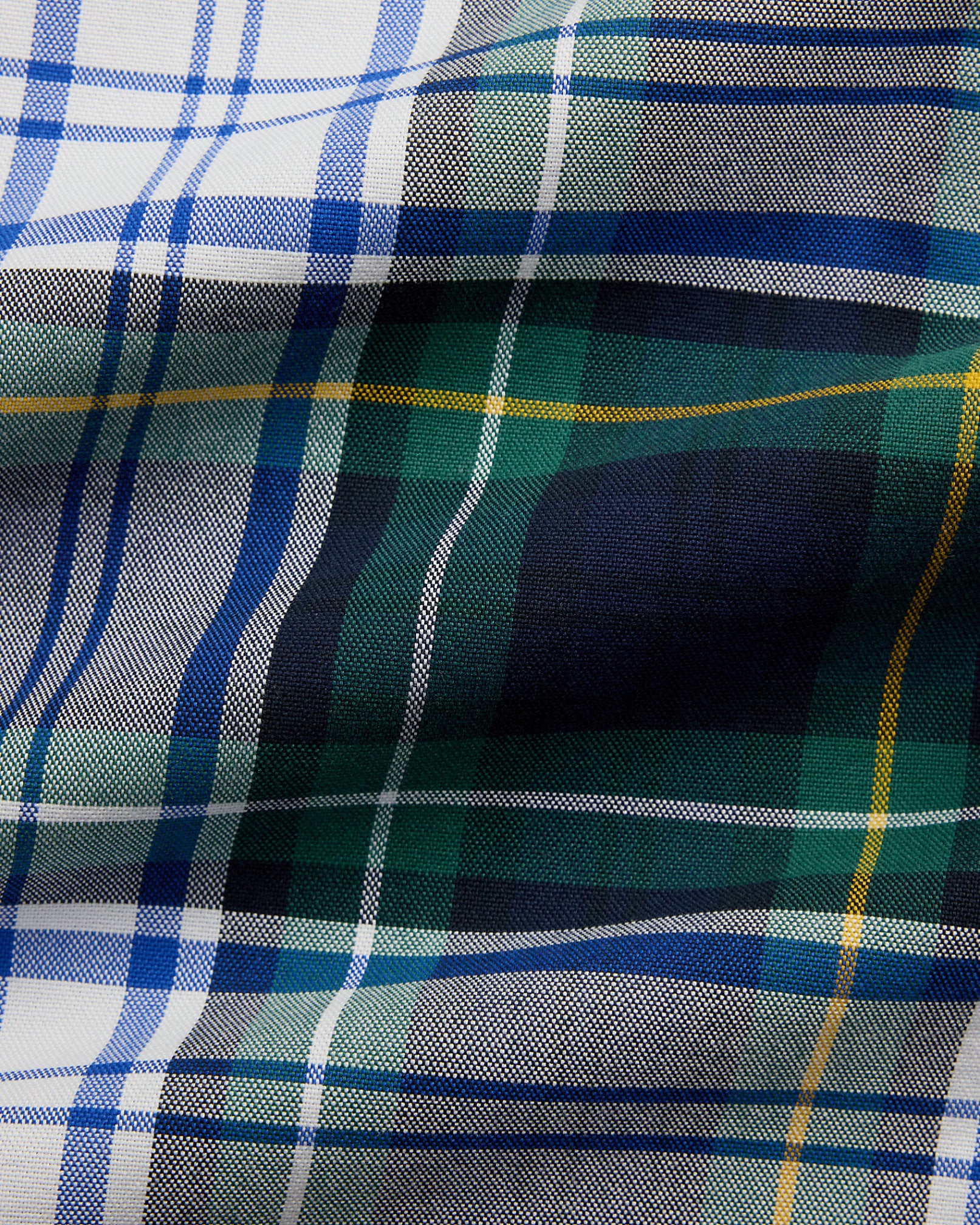 Ralph Lauren Classic Fit Plaid Oxford Shirt