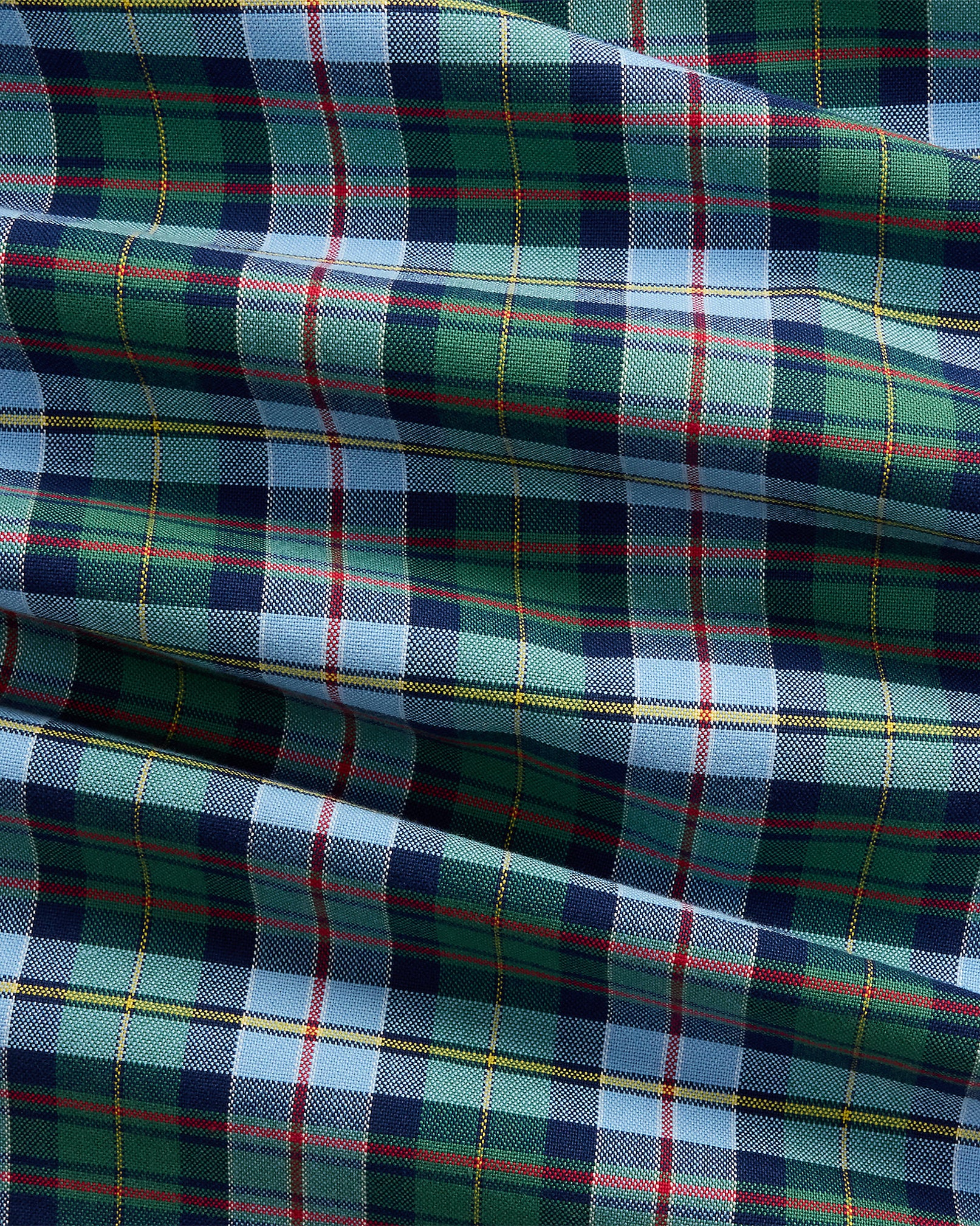 Ralph Lauren Classic Fit Plaid Oxford Shirt