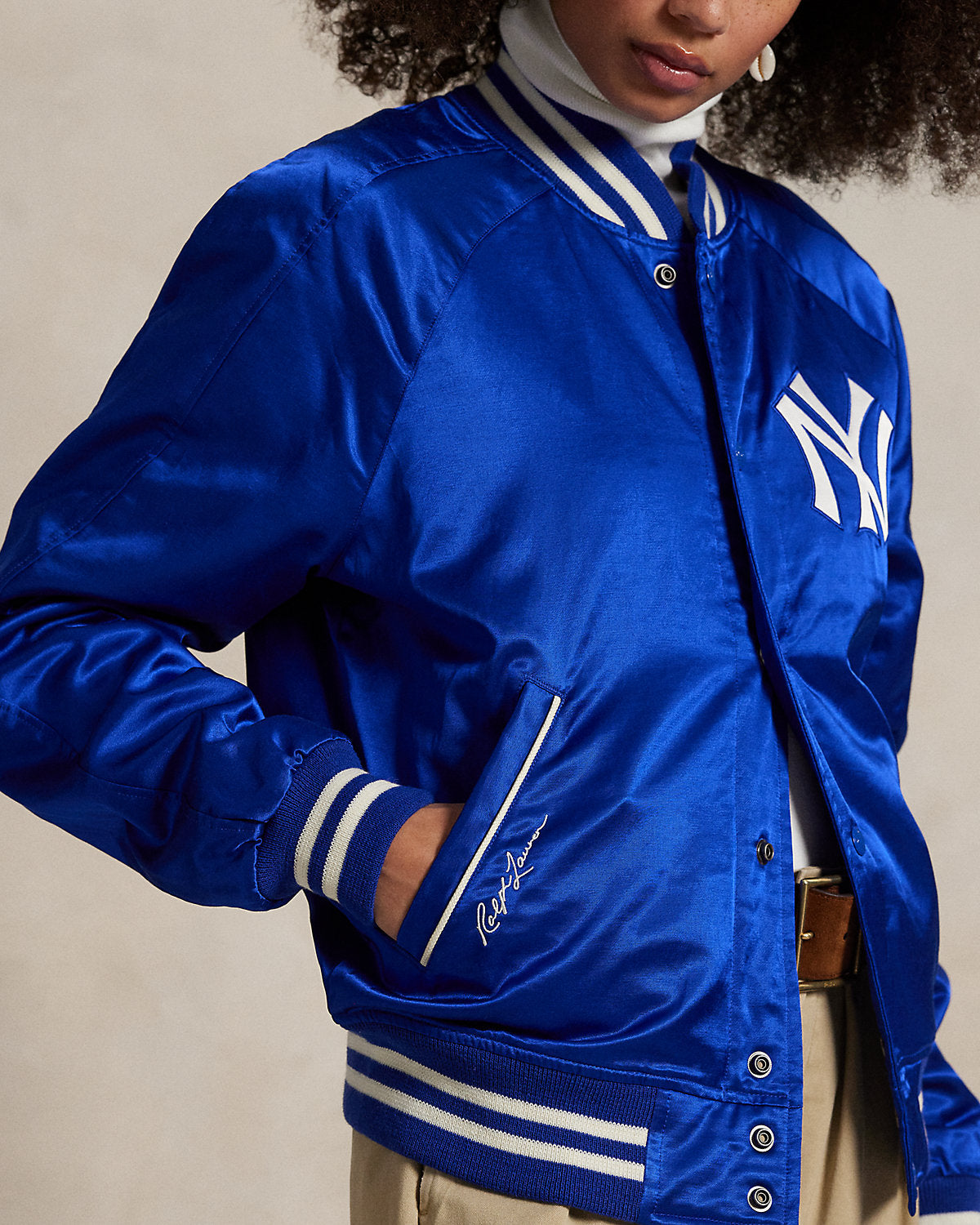Ralph Lauren Polo Ralph Lauren Yankees Satin Jacket