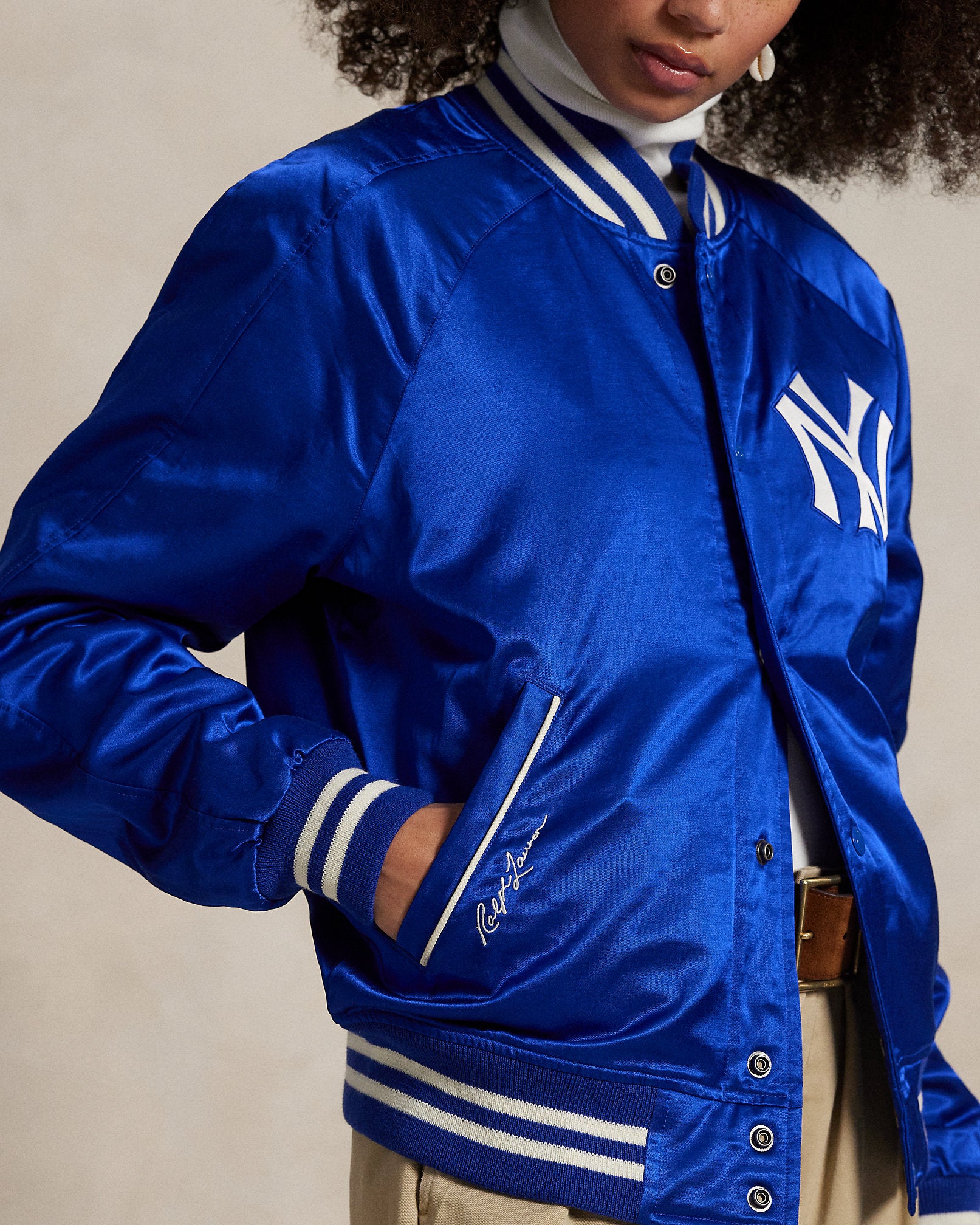 Ralph Lauren Polo Ralph Lauren Yankees Satin Jacket