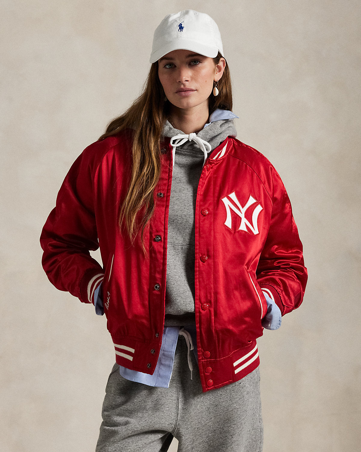 Ralph Lauren Polo Ralph Lauren Yankees Satin Jacket