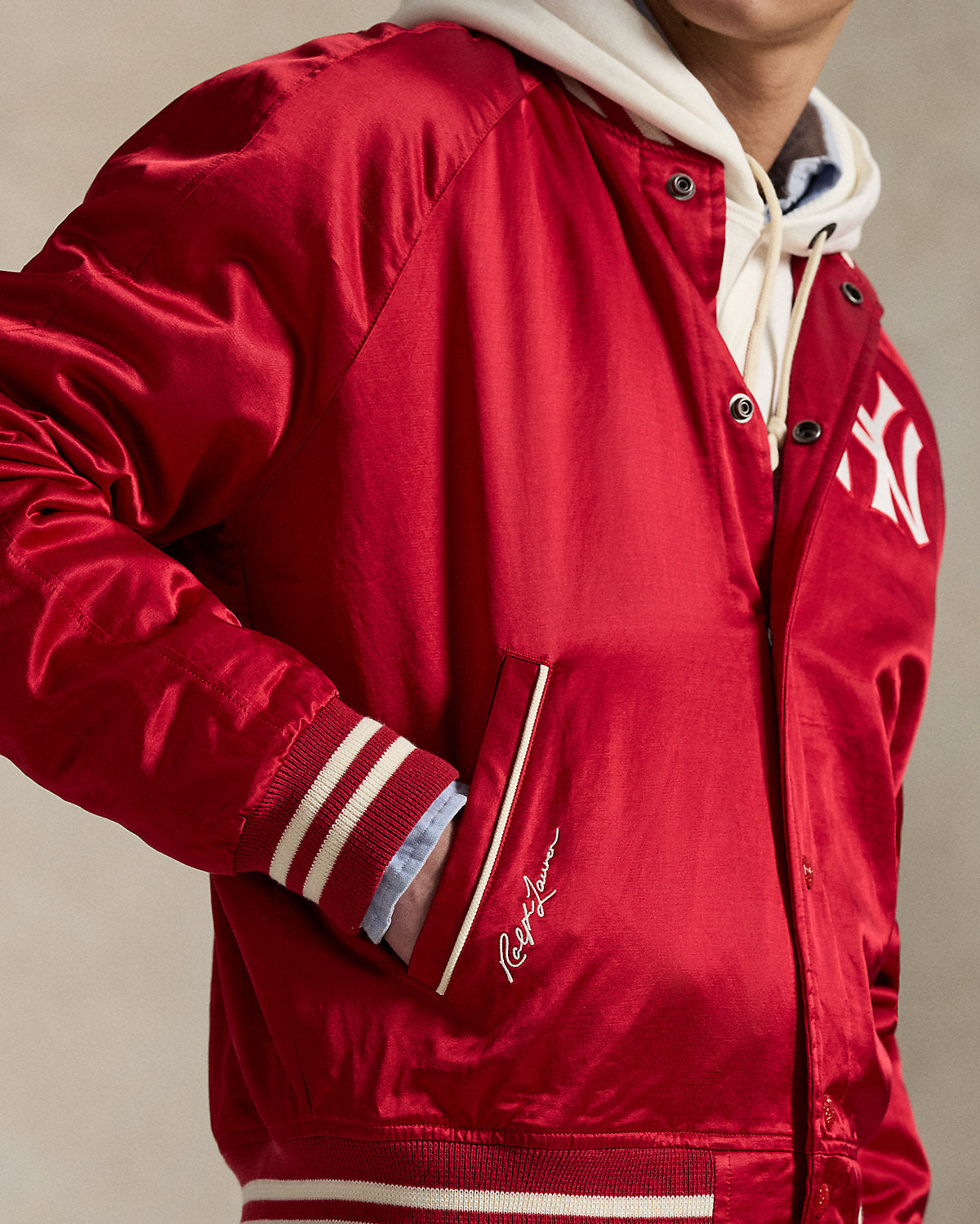 Ralph Lauren Polo Ralph Lauren Yankees Satin Jacket