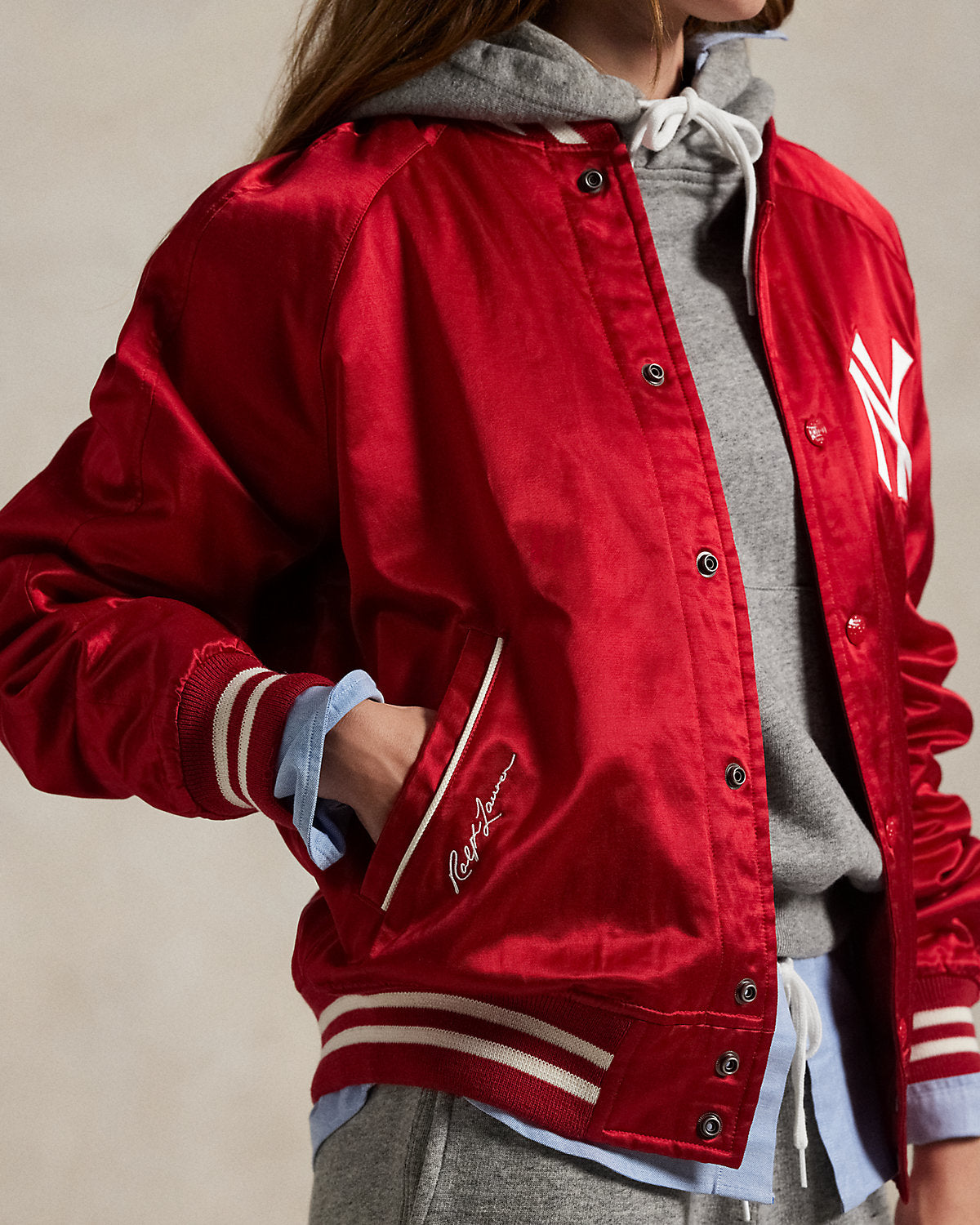 Ralph Lauren Polo Ralph Lauren Yankees Satin Jacket