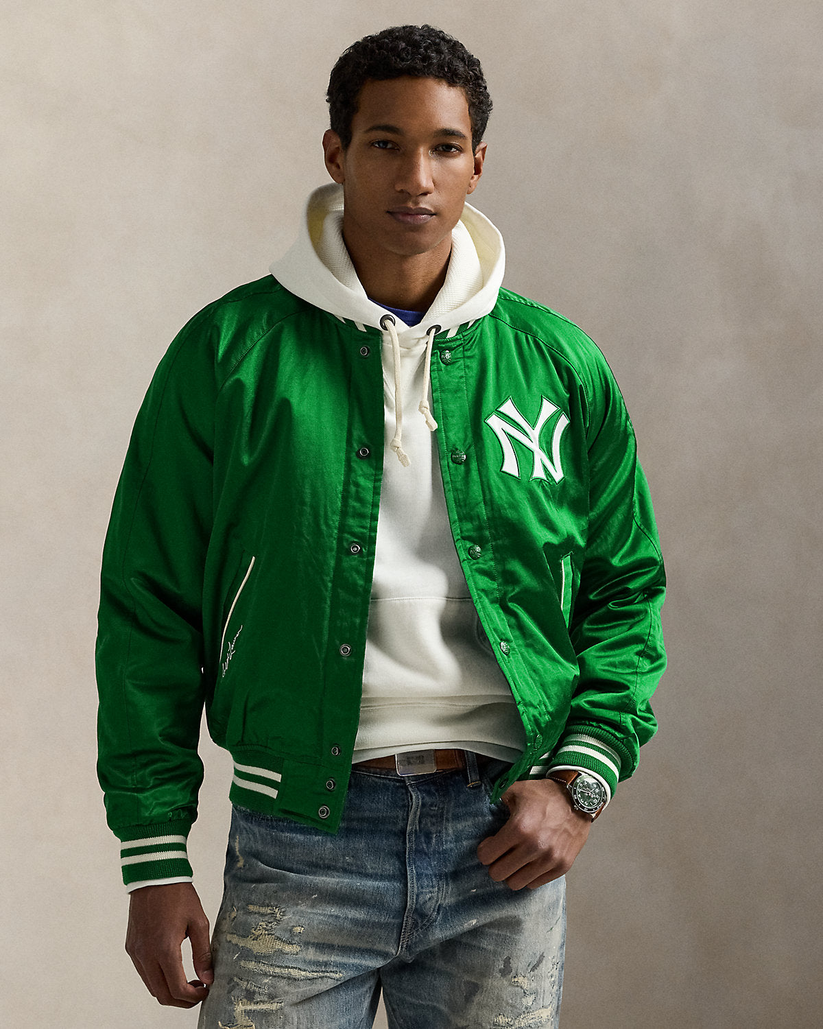 Ralph Lauren Polo Ralph Lauren Yankees Satin Jacket