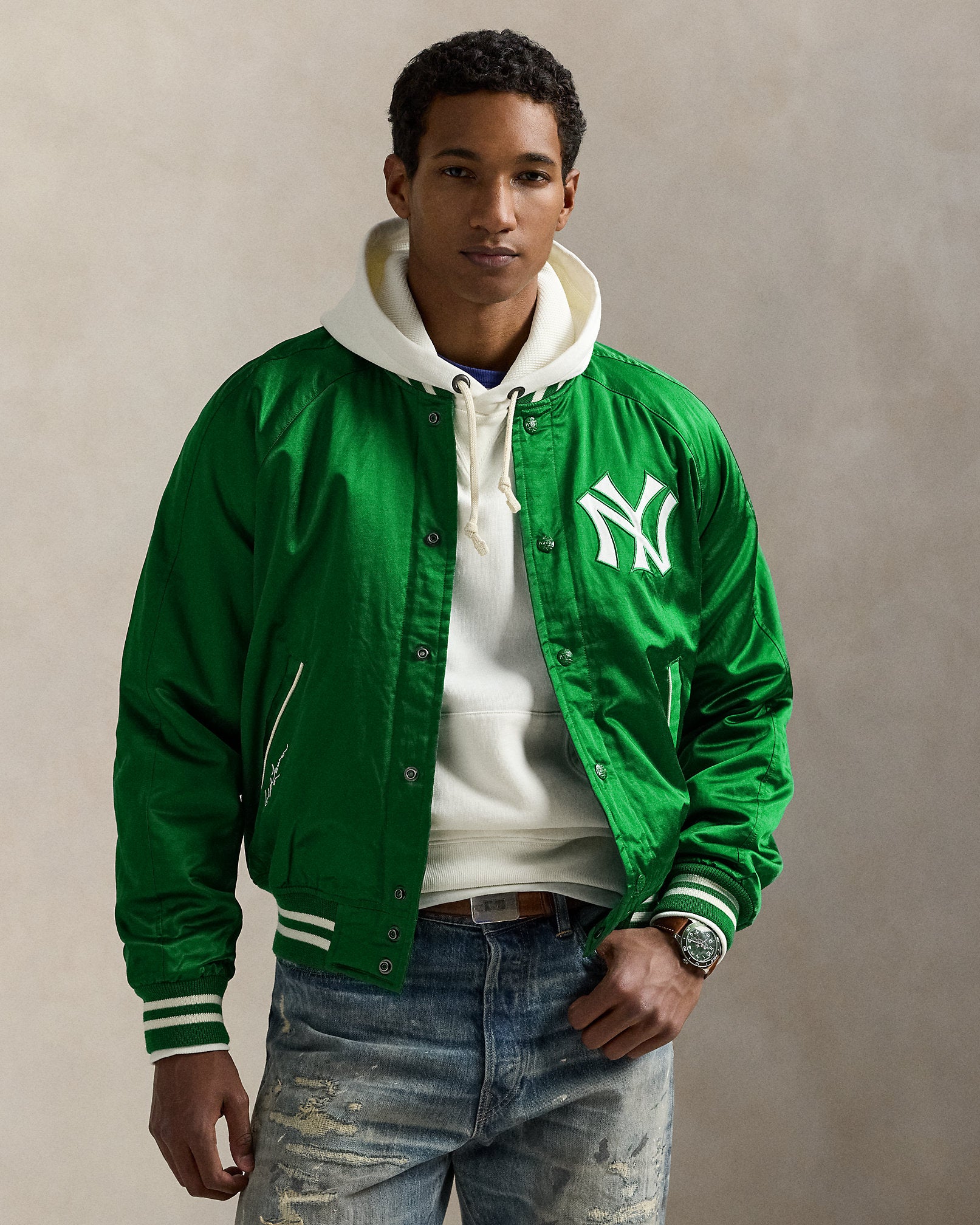Ralph Lauren Polo Ralph Lauren Yankees Satin Jacket