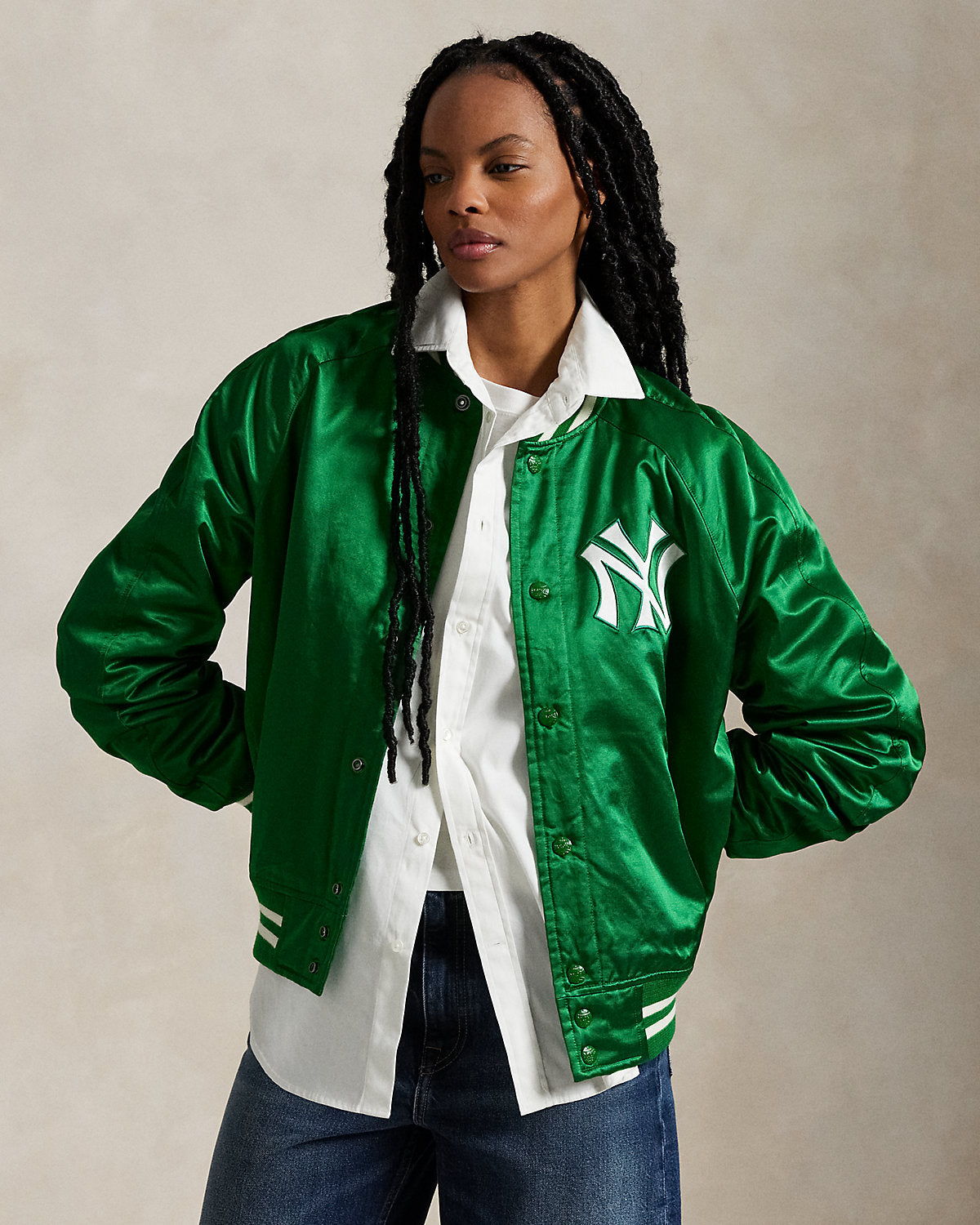 Ralph Lauren Polo Ralph Lauren Yankees Satin Jacket