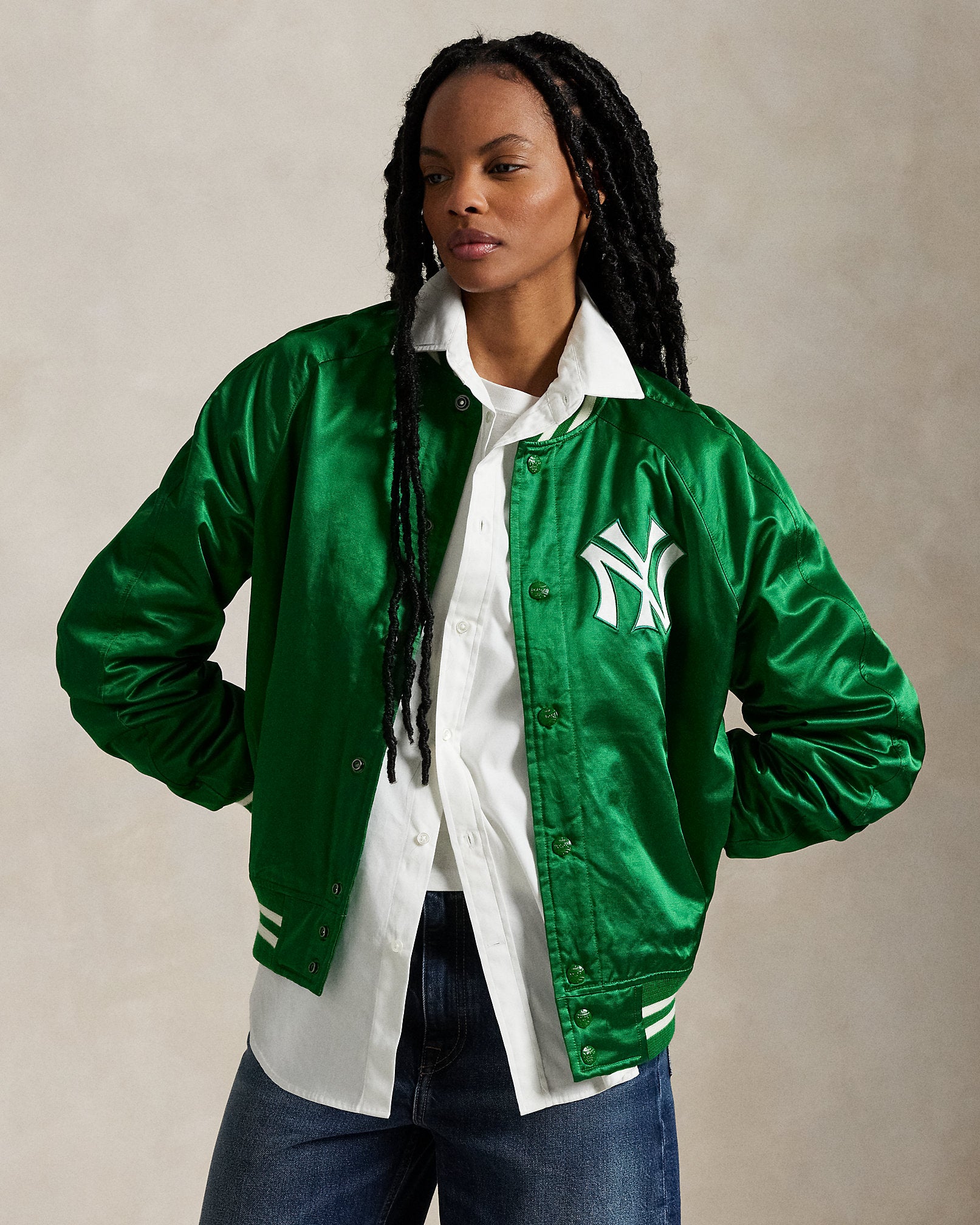 Ralph Lauren Polo Ralph Lauren Yankees Satin Jacket