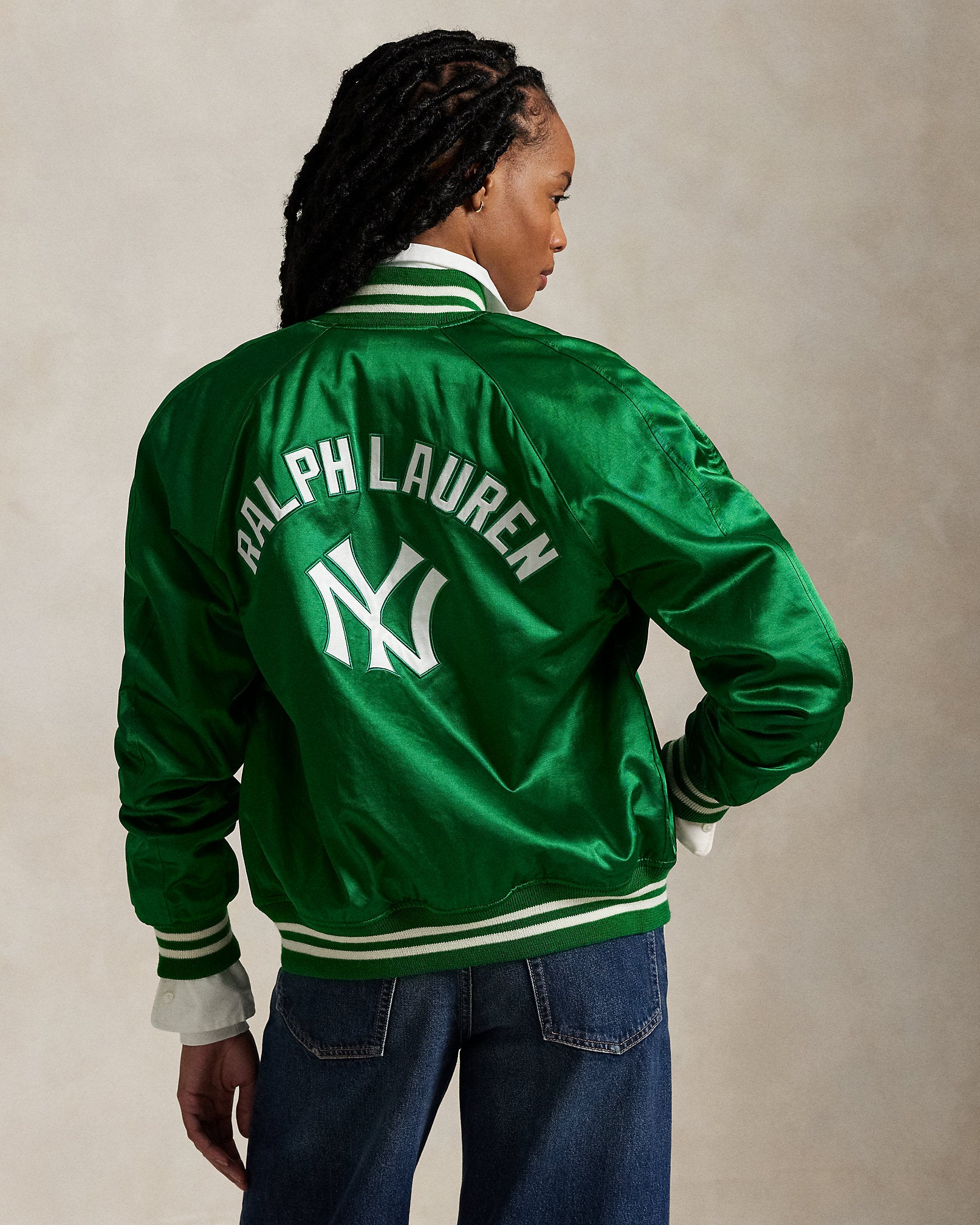 Ralph Lauren Polo Ralph Lauren Yankees Satin Jacket