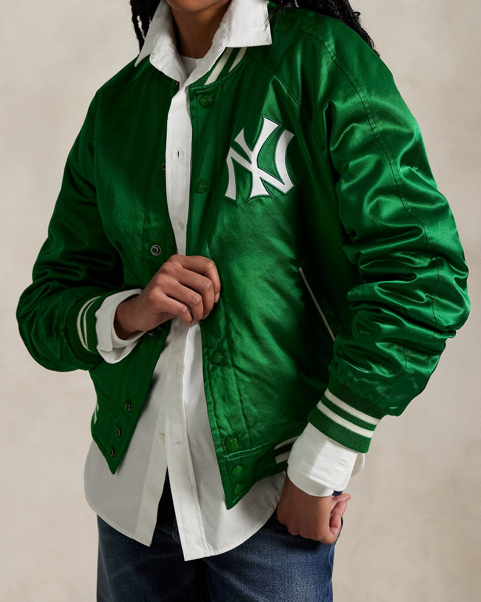 Ralph Lauren Polo Ralph Lauren Yankees Satin Jacket