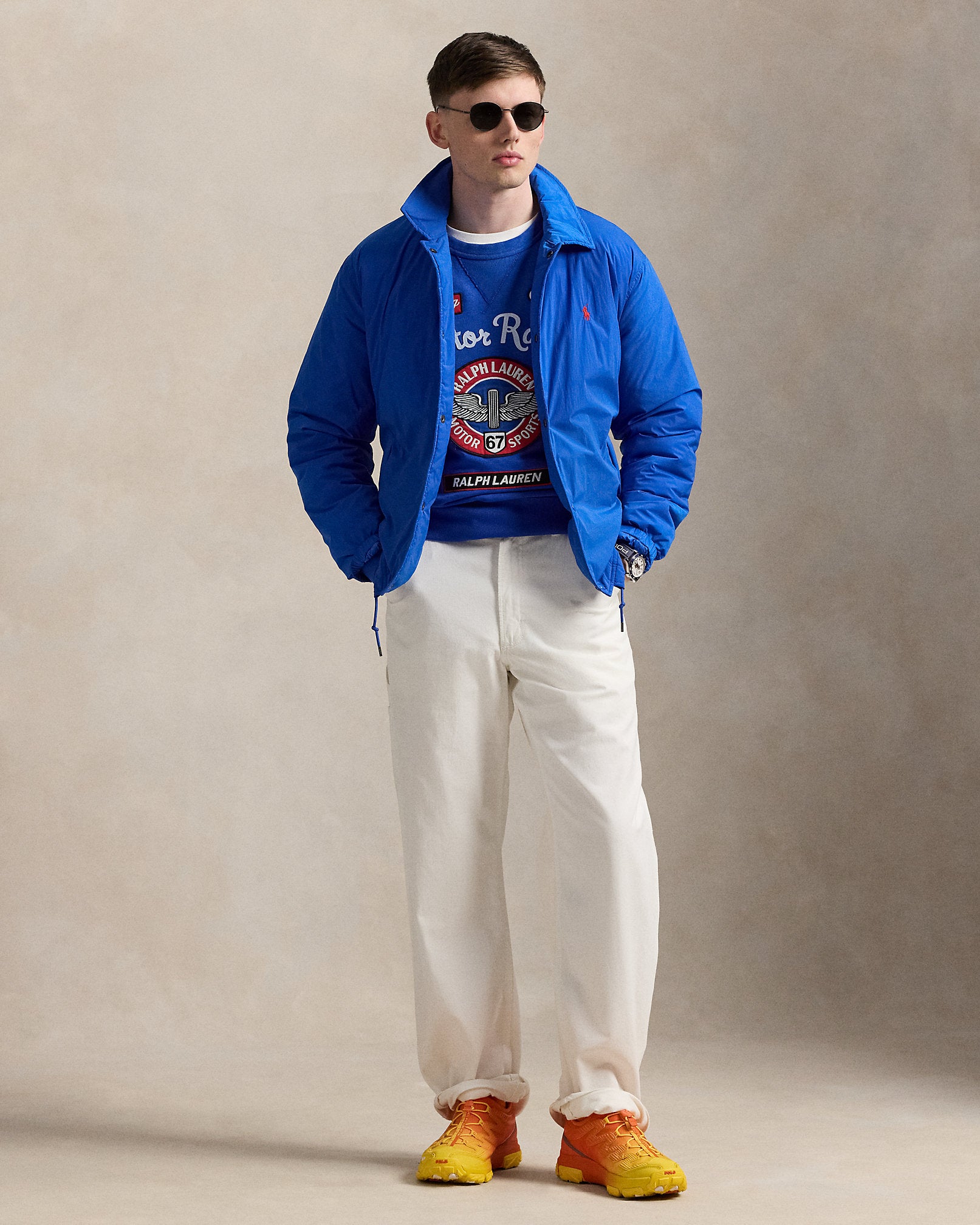 Ralph Lauren The Teak Insulated Coachs Jacket
