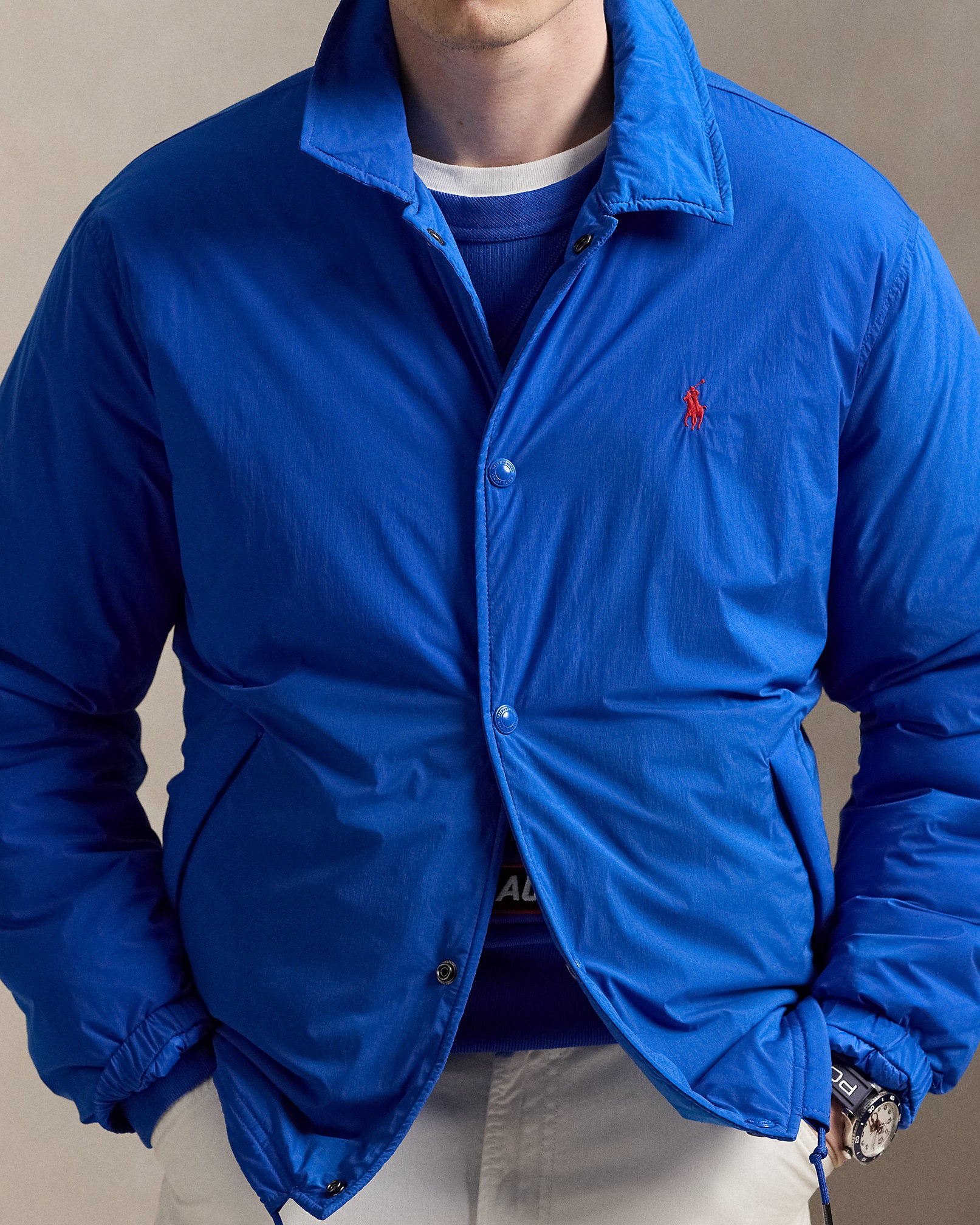 Ralph Lauren The Teak Insulated Coachs Jacket