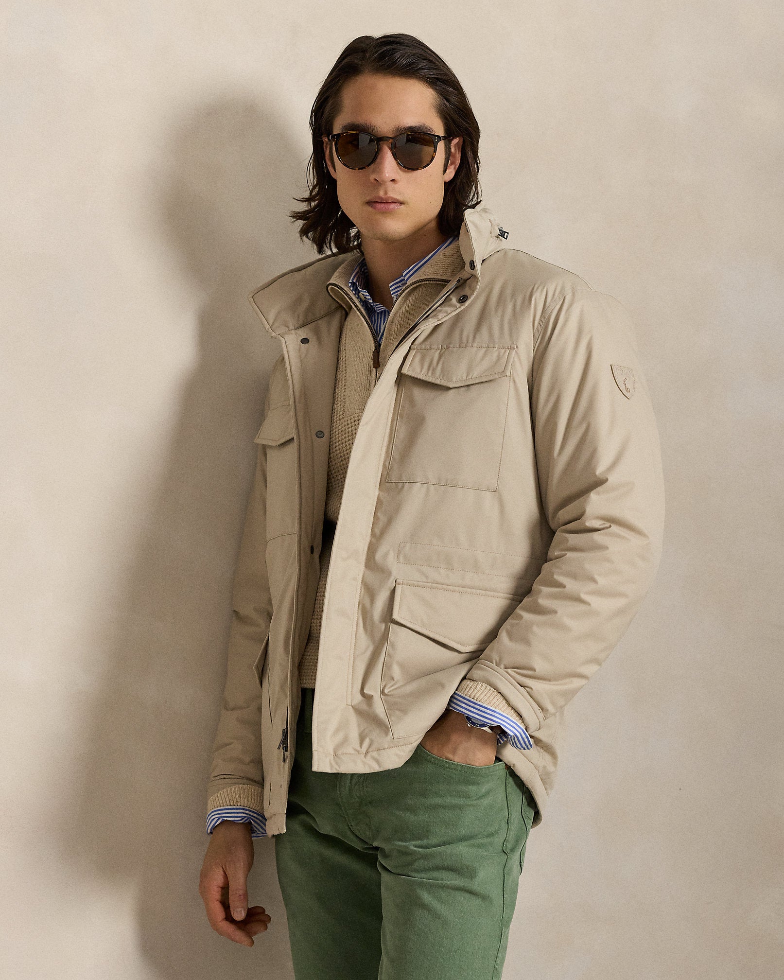 Ralph Lauren The Abottson Gabardine Field Jacket
