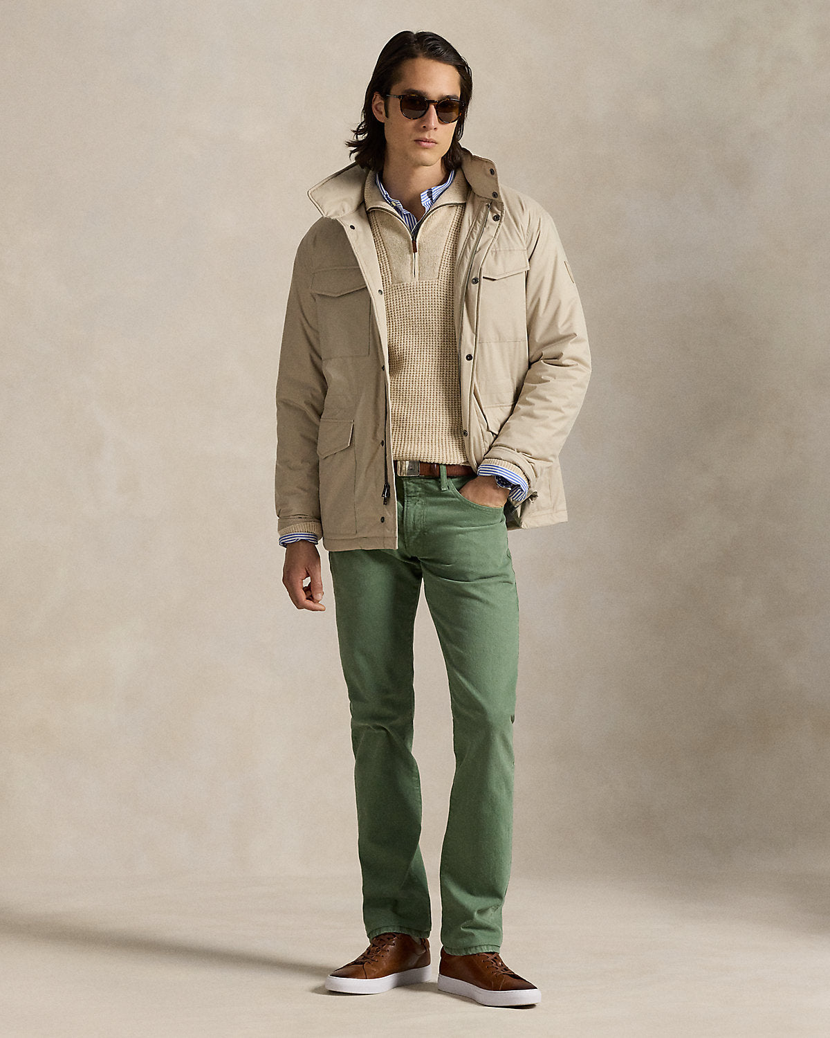 Ralph Lauren The Abottson Gabardine Field Jacket