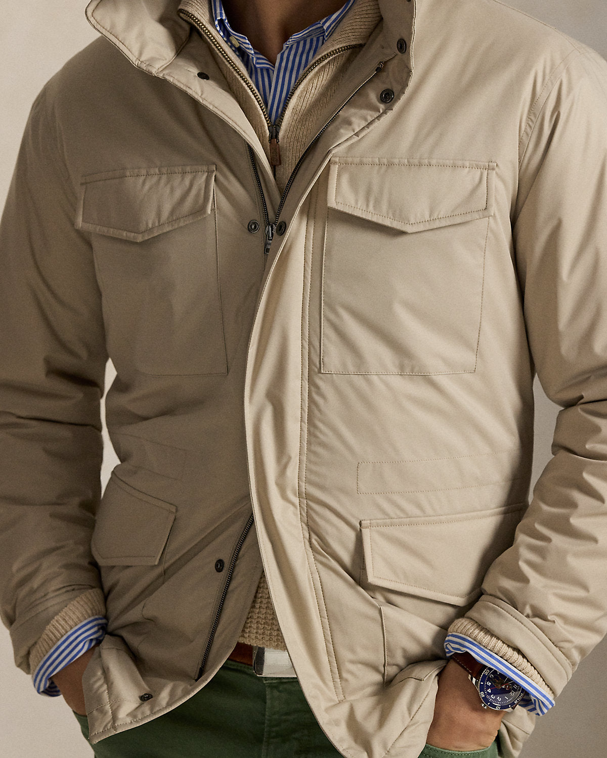 Ralph Lauren The Abottson Gabardine Field Jacket