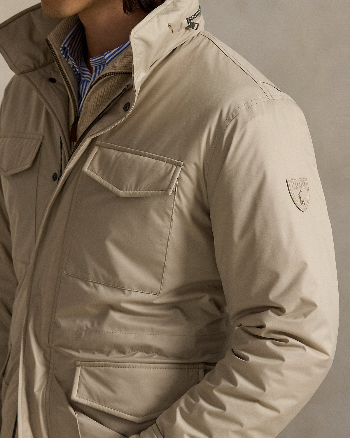Ralph Lauren The Abottson Gabardine Field Jacket