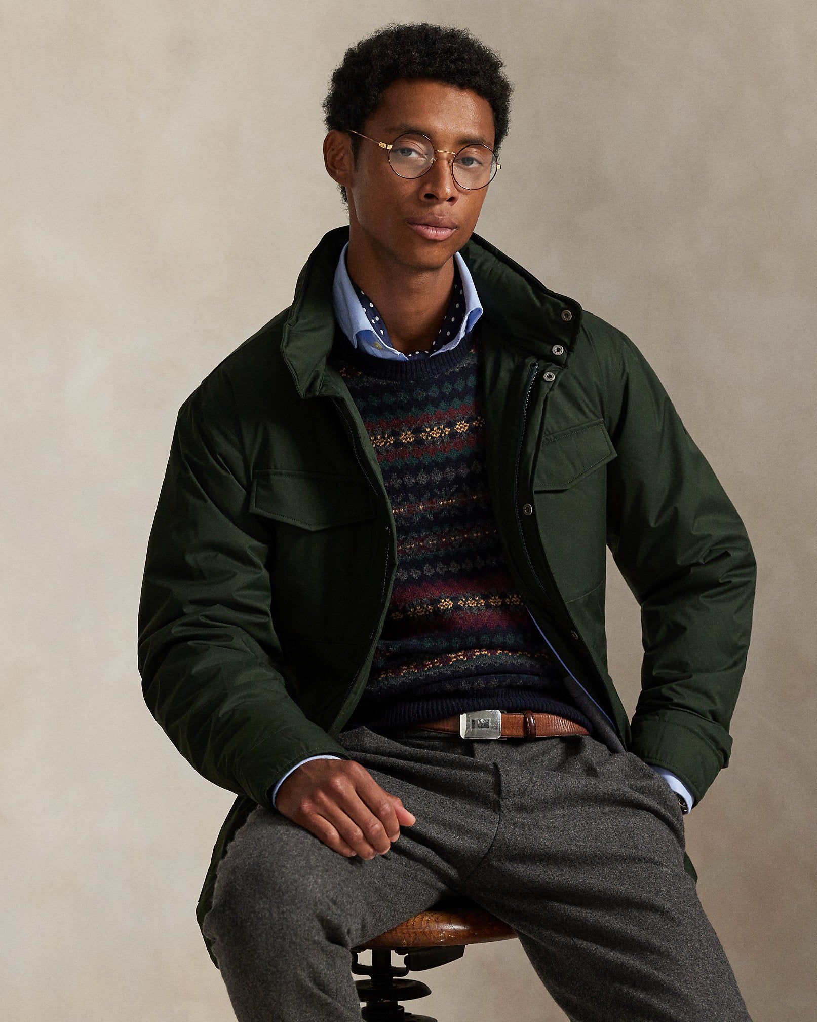 Ralph Lauren The Abottson Gabardine Field Jacket