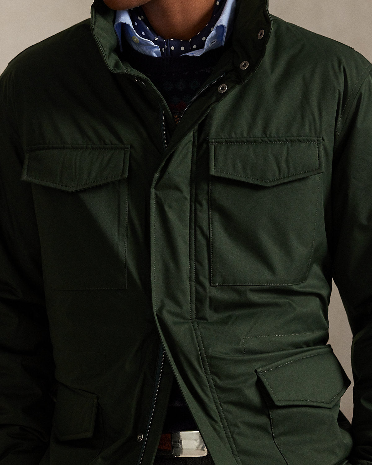 Ralph Lauren The Abottson Gabardine Field Jacket