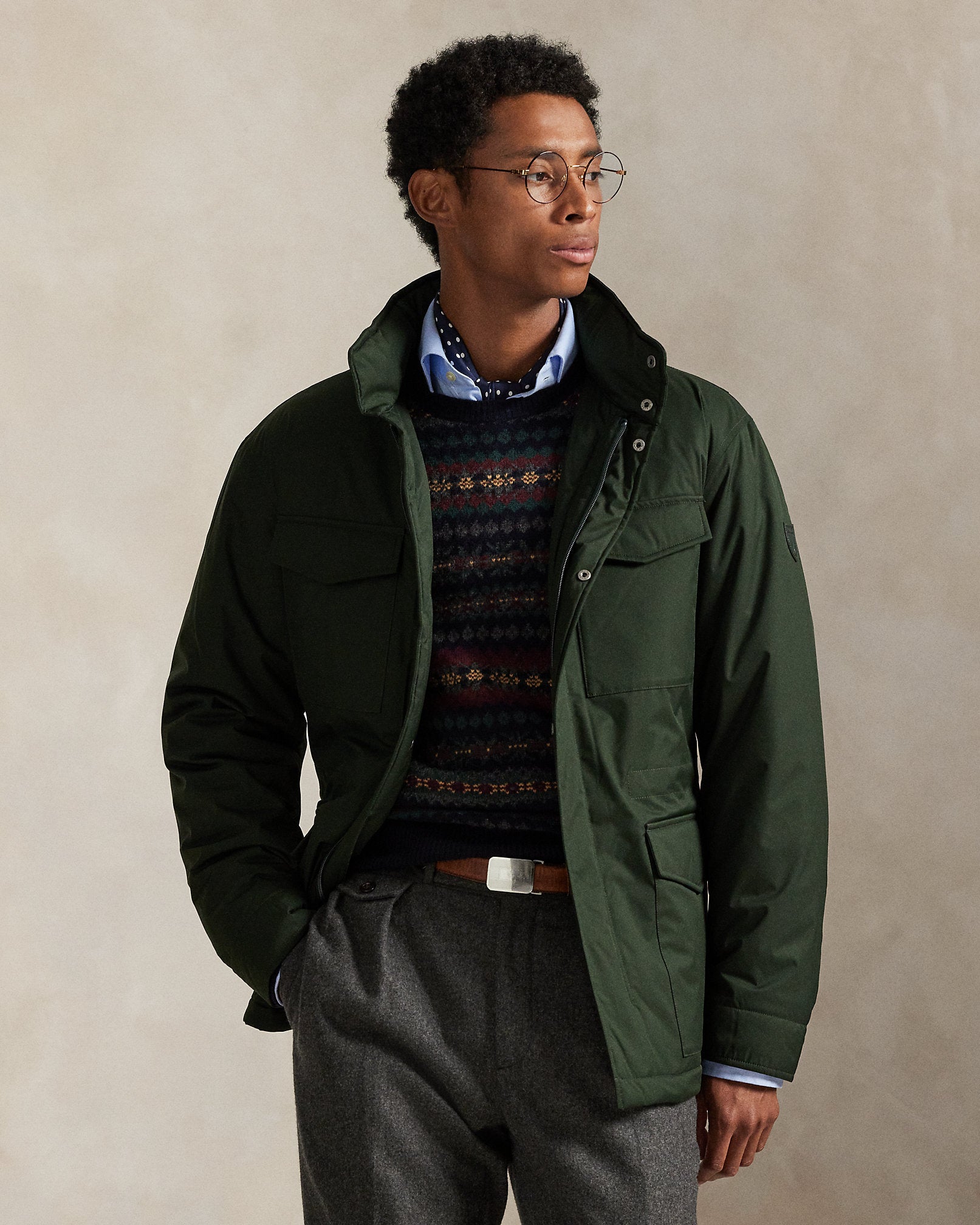Ralph Lauren The Abottson Gabardine Field Jacket