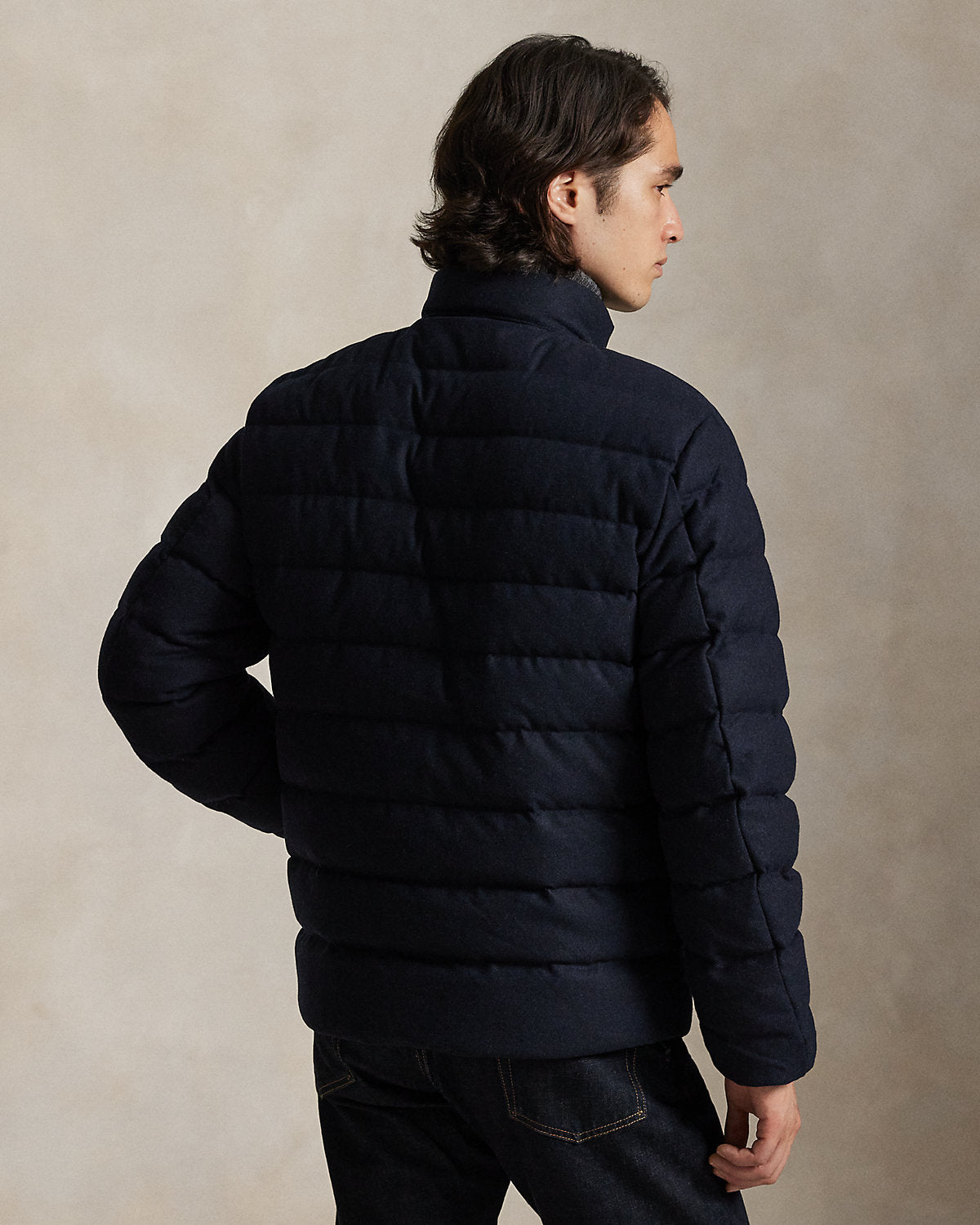 Ralph Lauren The Colden Herringbone Down Jacket