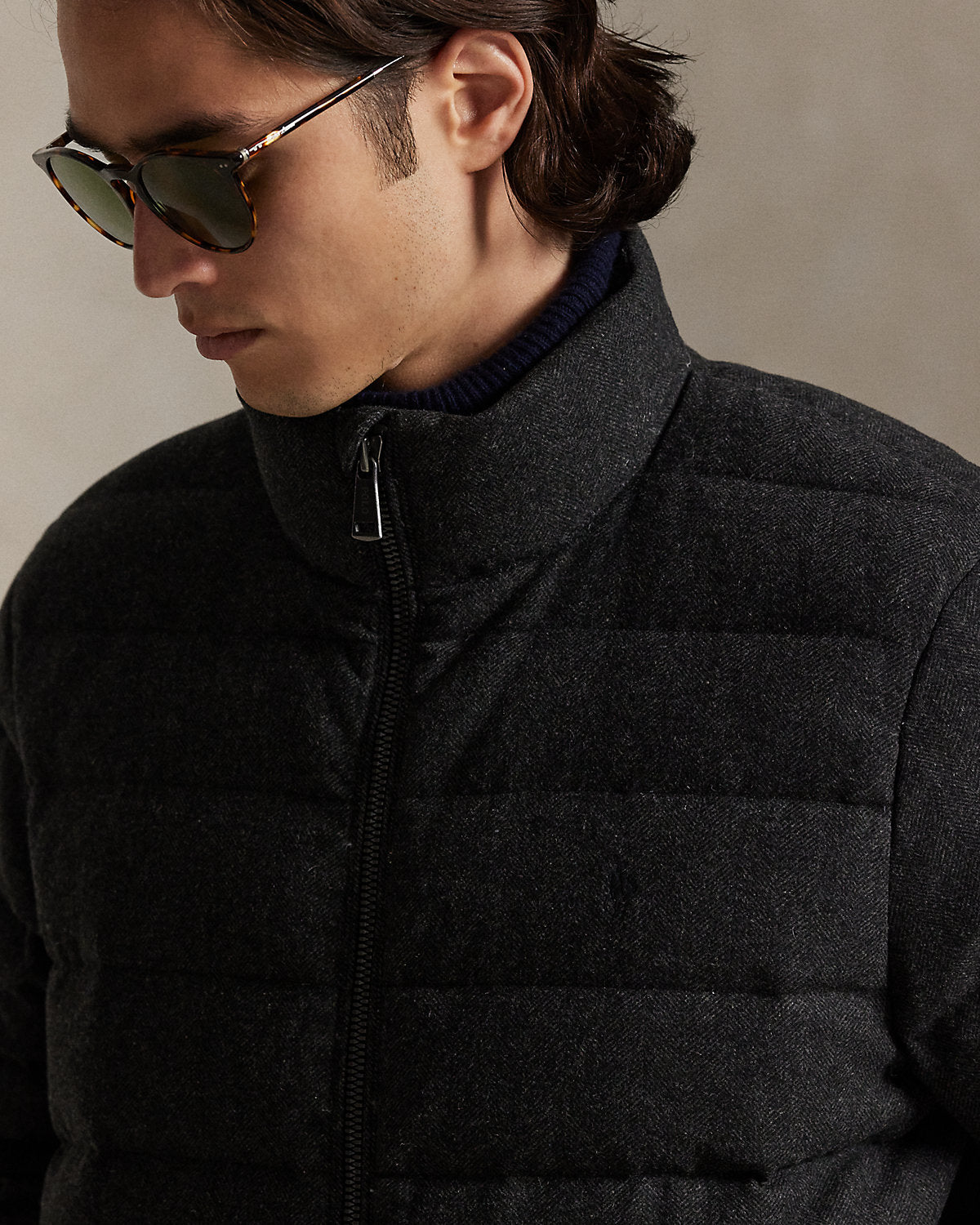 Ralph Lauren The Colden Herringbone Down Jacket
