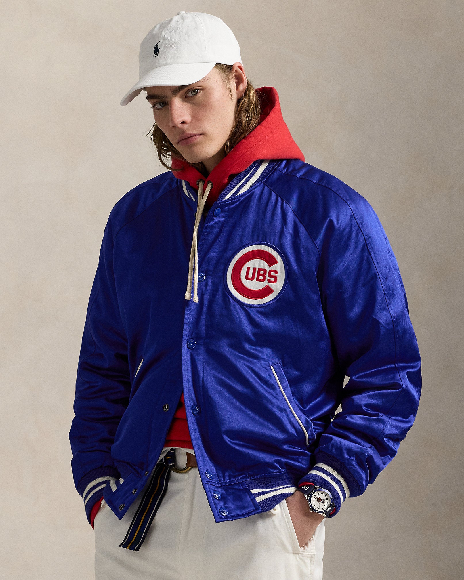 Ralph Lauren Polo Ralph Lauren Cubs Satin Jacket