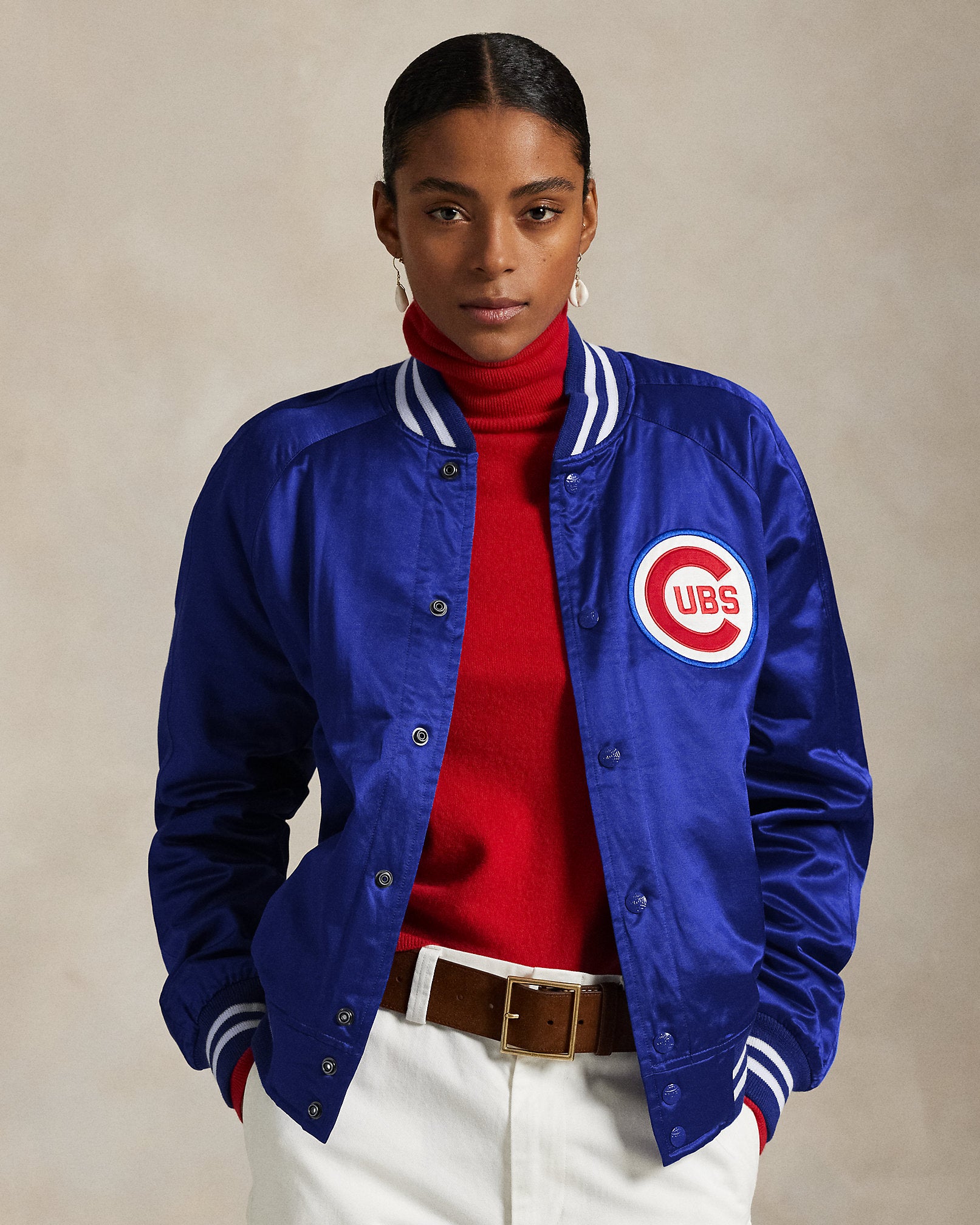 Ralph Lauren Polo Ralph Lauren Cubs Satin Jacket