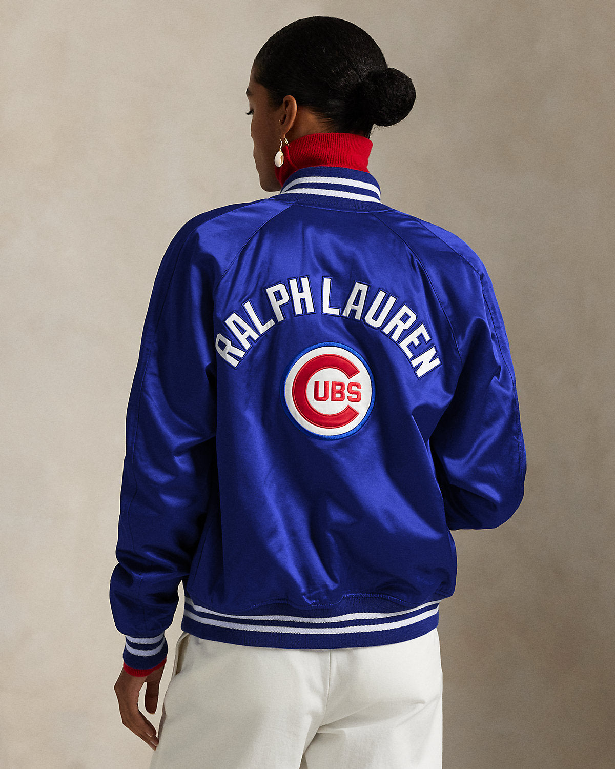 Ralph Lauren Polo Ralph Lauren Cubs Satin Jacket