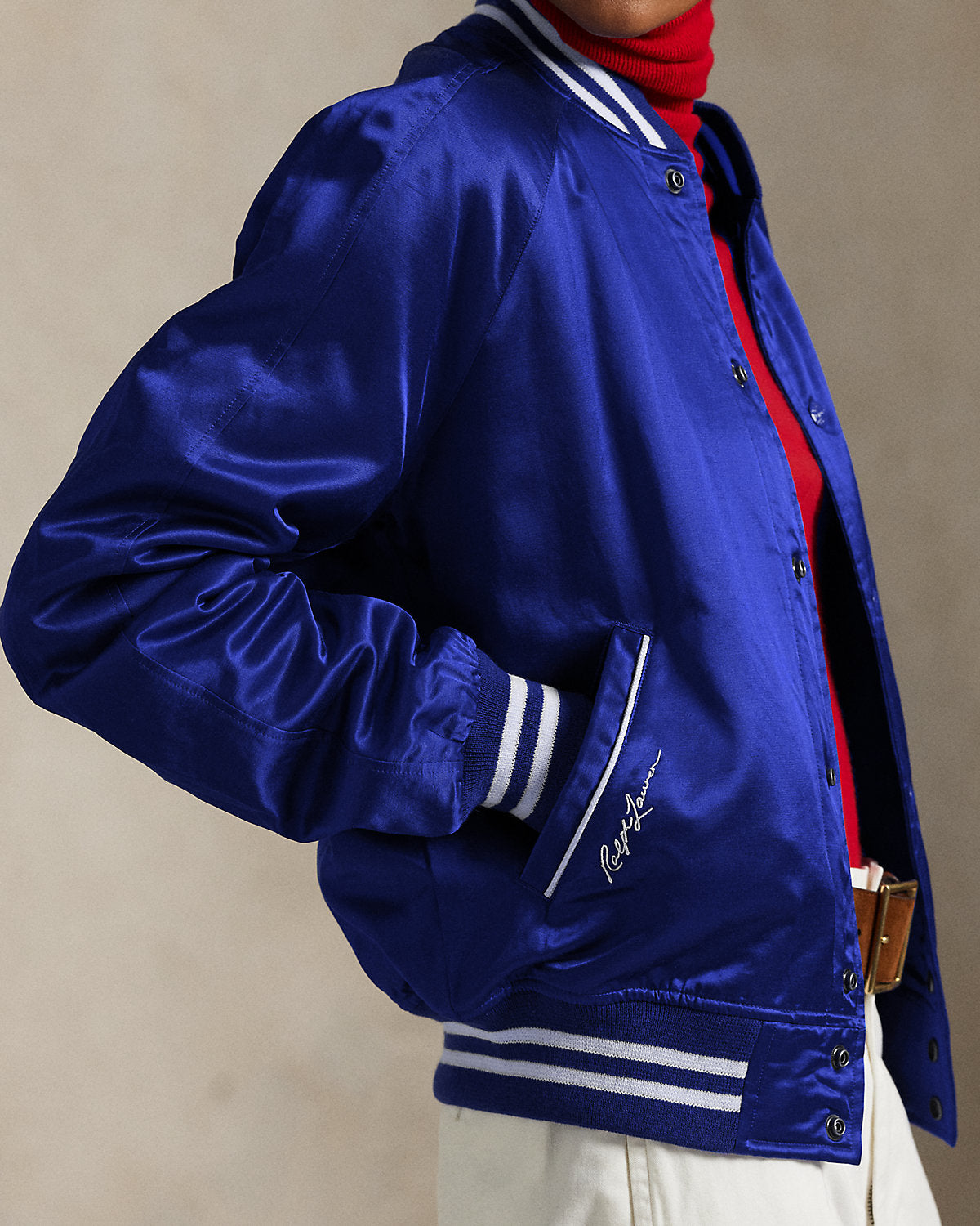 Ralph Lauren Polo Ralph Lauren Cubs Satin Jacket