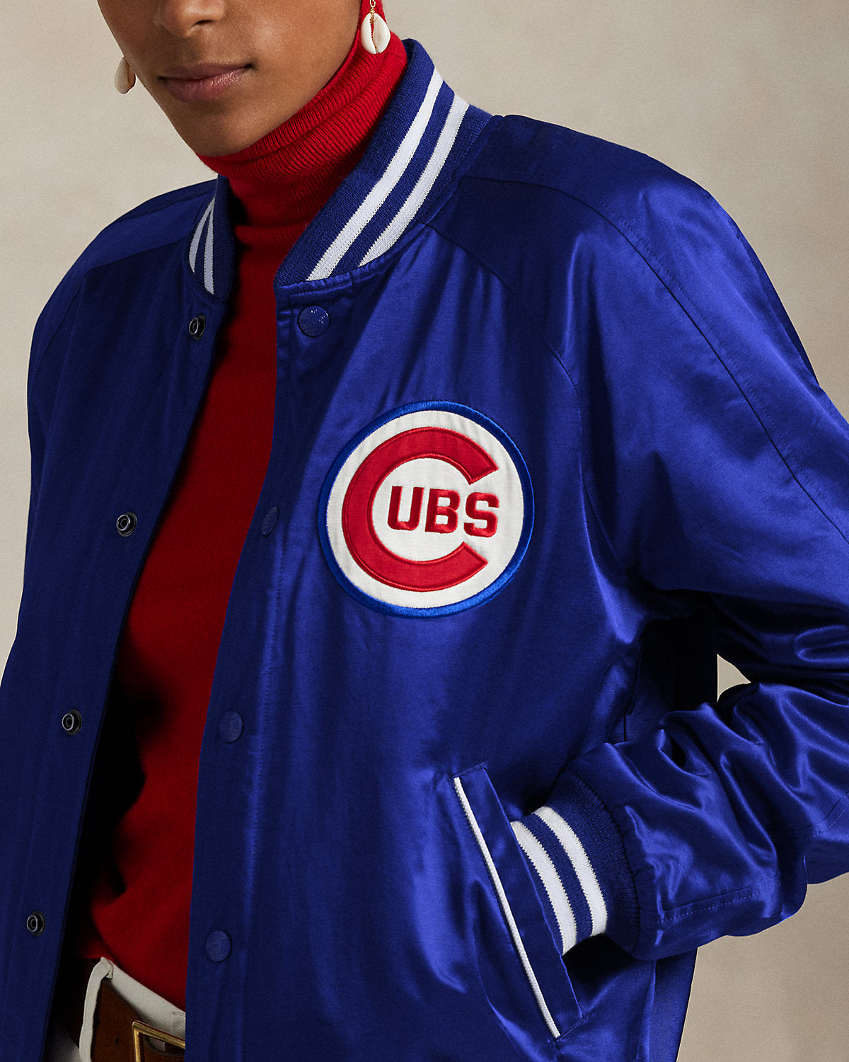 Ralph Lauren Polo Ralph Lauren Cubs Satin Jacket