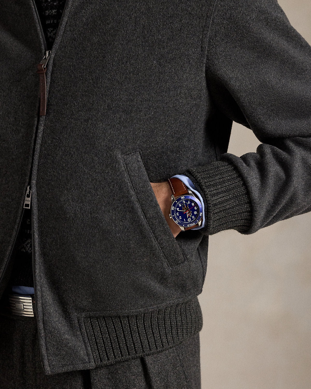 Ralph Lauren The Mather DoubleFaced Flight Jacket