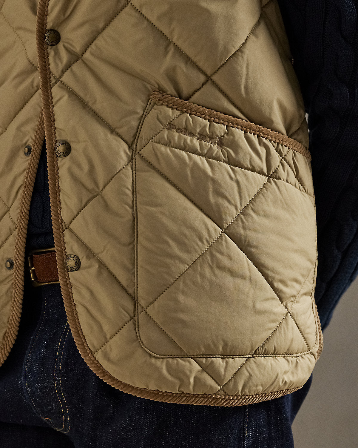Ralph Lauren The Hurston Quilted Utility Vest