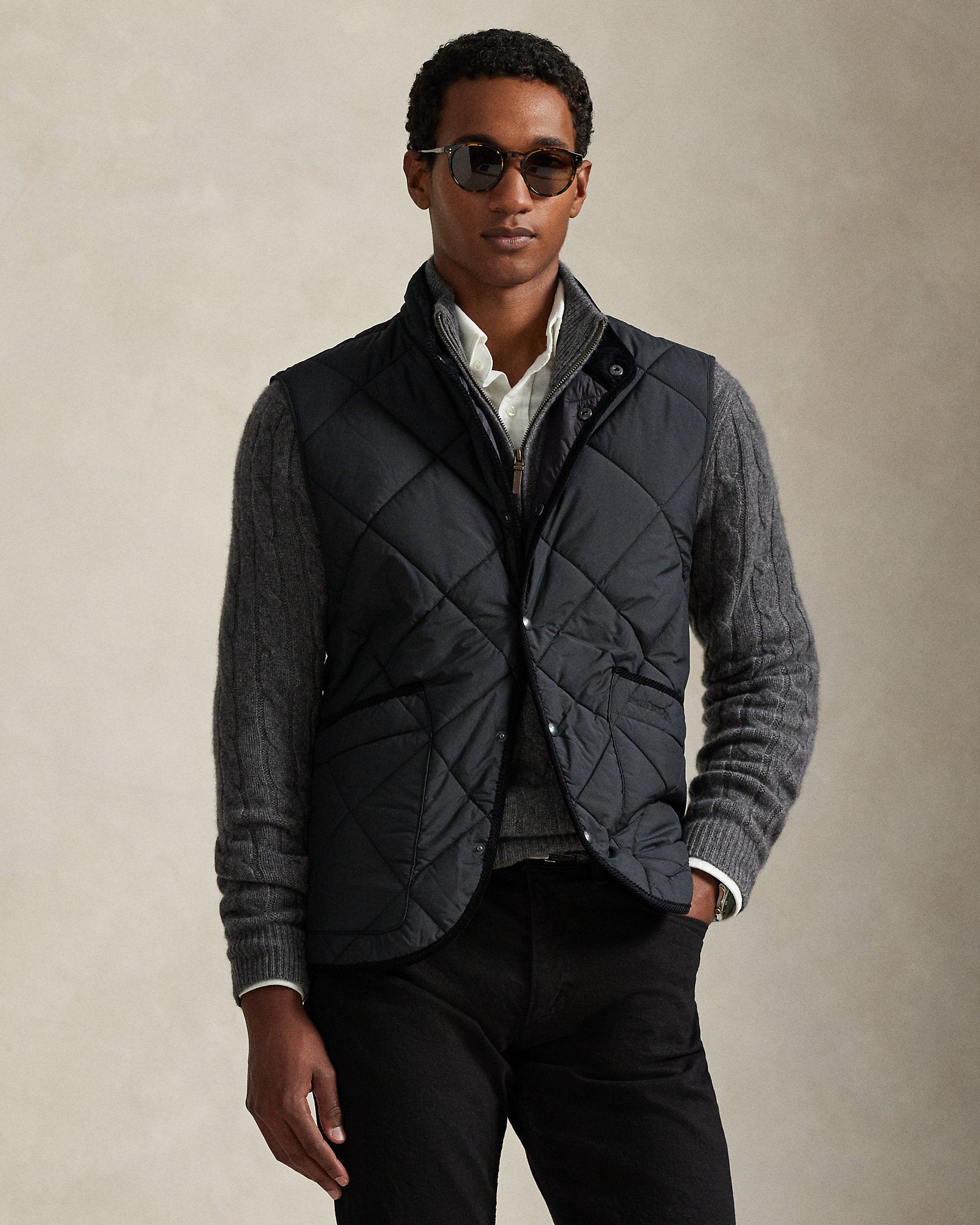 Ralph Lauren The Hurston Quilted Utility Vest
