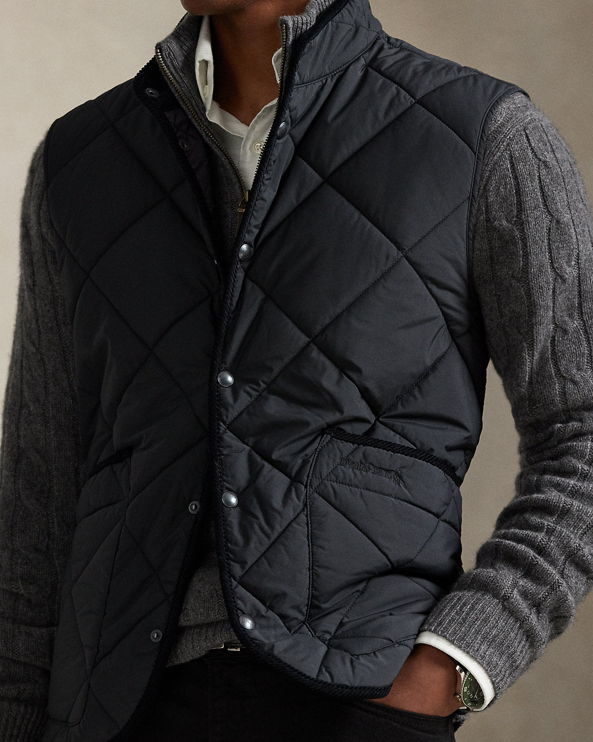 Ralph Lauren The Hurston Quilted Utility Vest