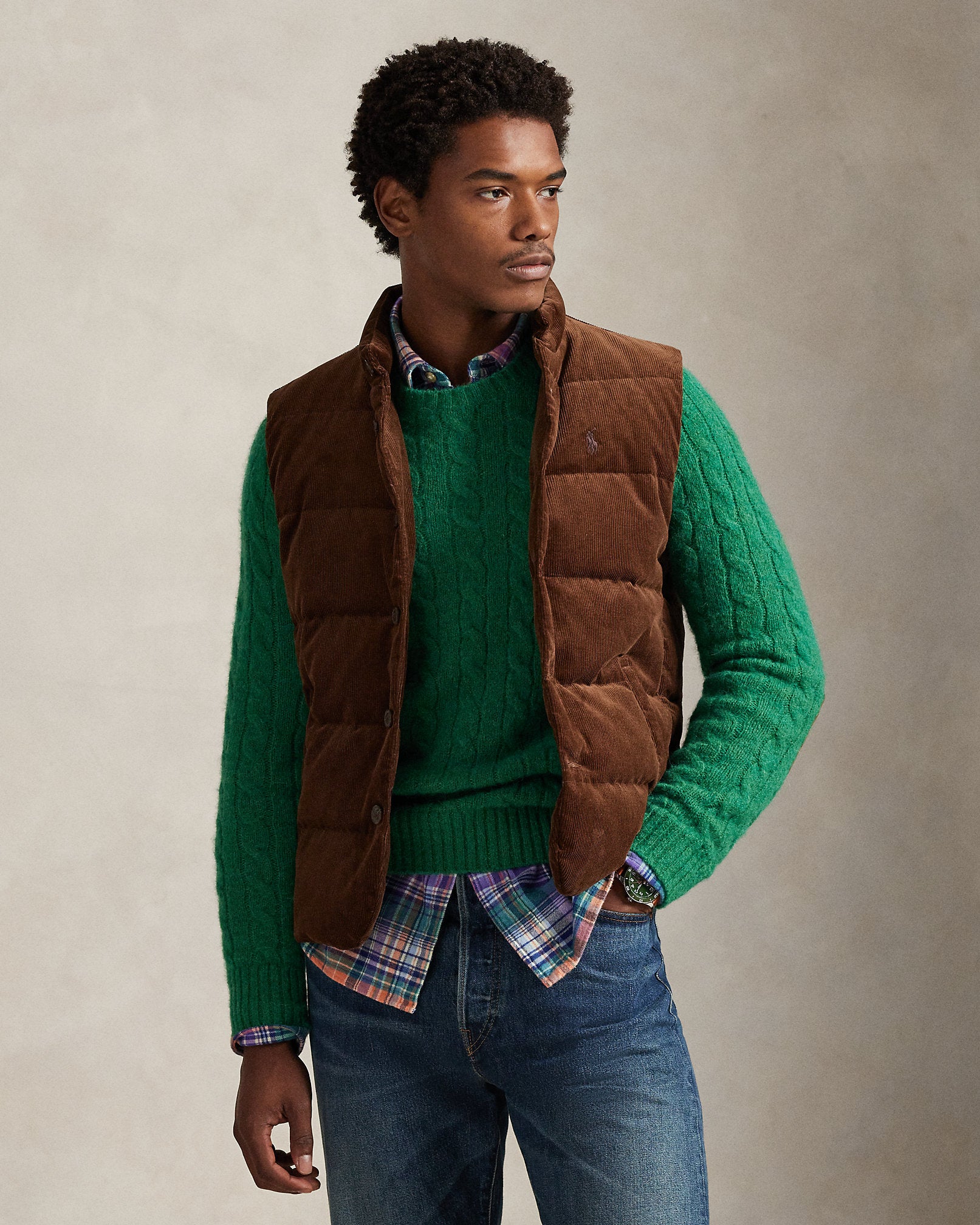 Ralph Lauren The Wynton Corduroy Vest