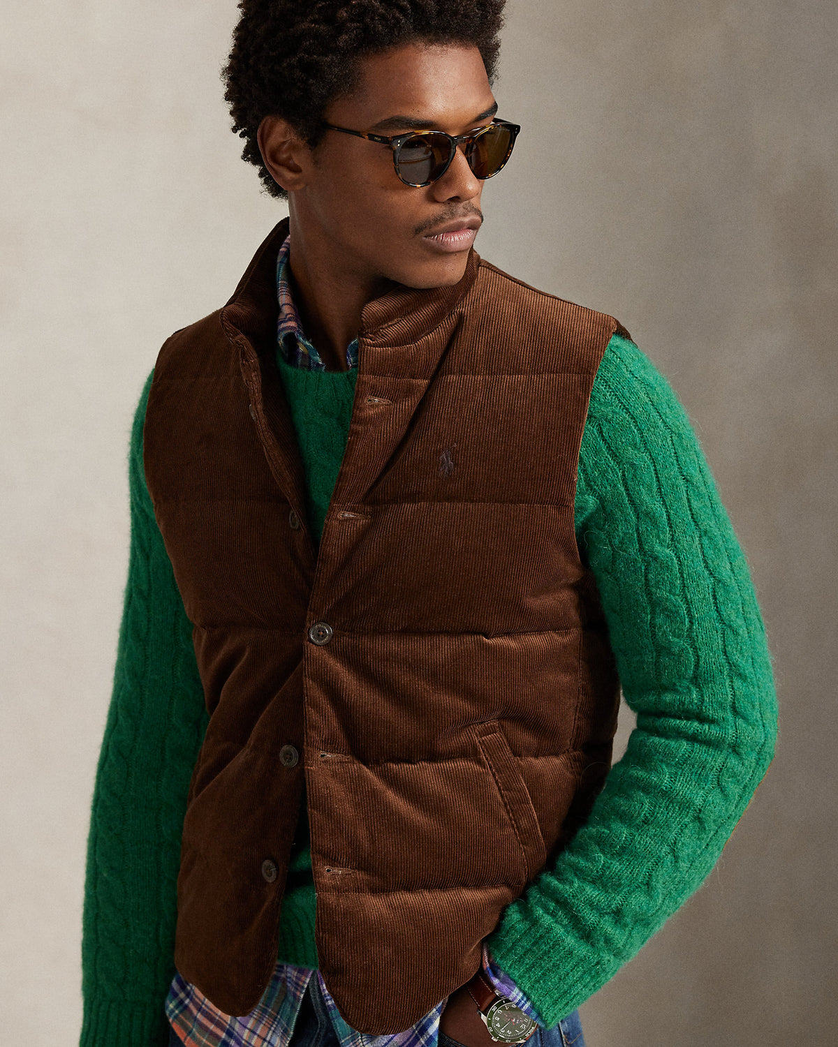 Ralph Lauren The Wynton Corduroy Vest