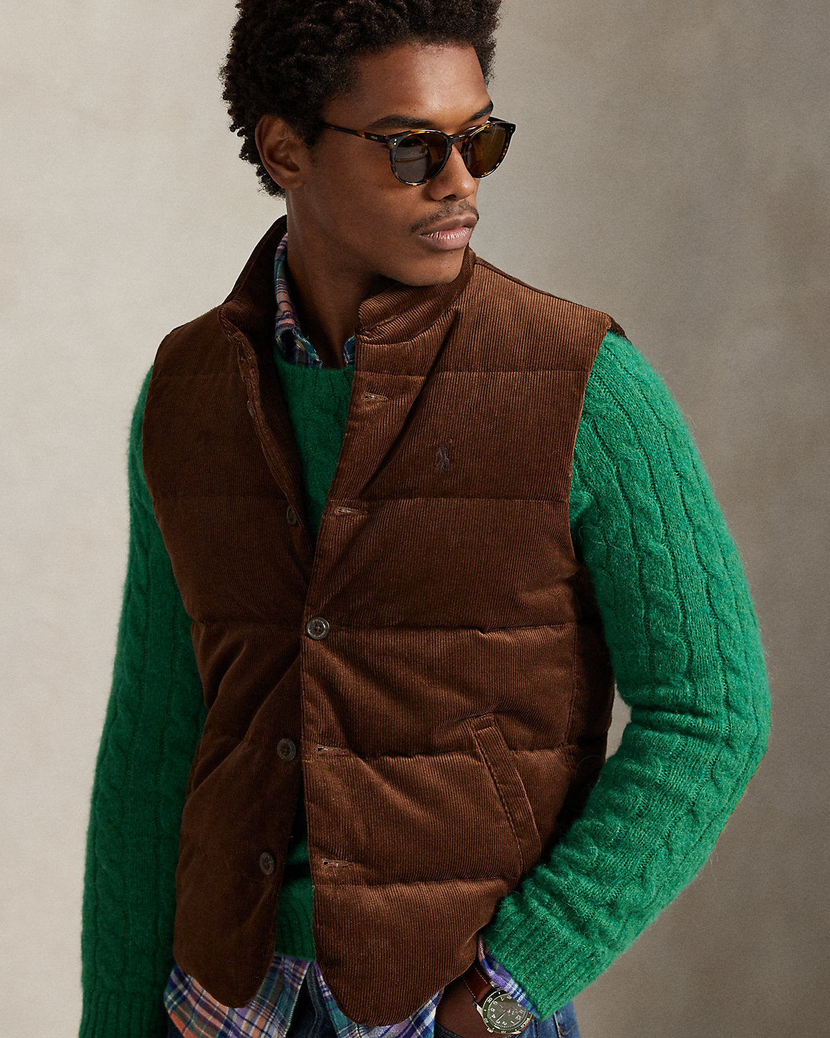 Ralph Lauren The Wynton Corduroy Vest