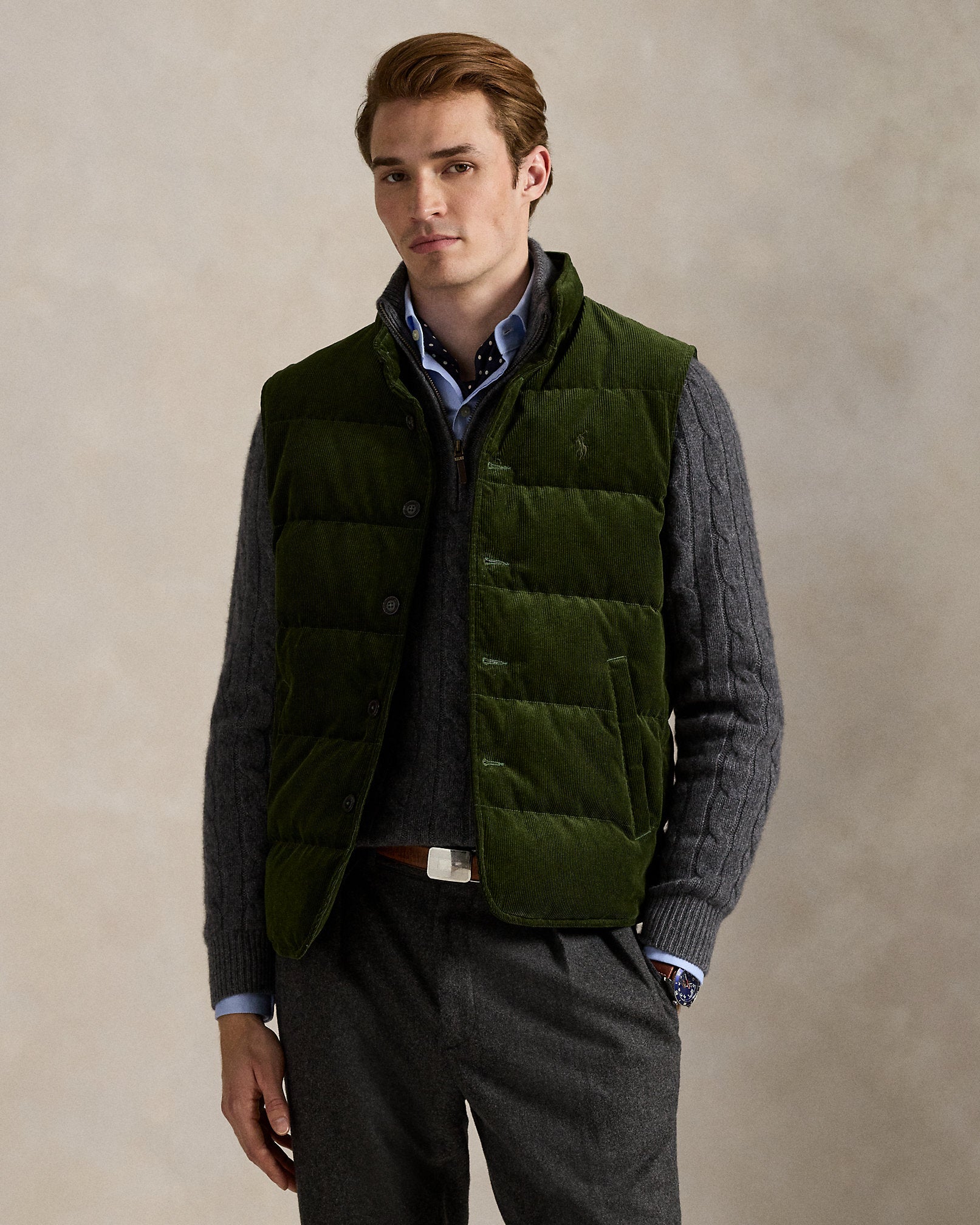Ralph Lauren The Wynton Corduroy Vest