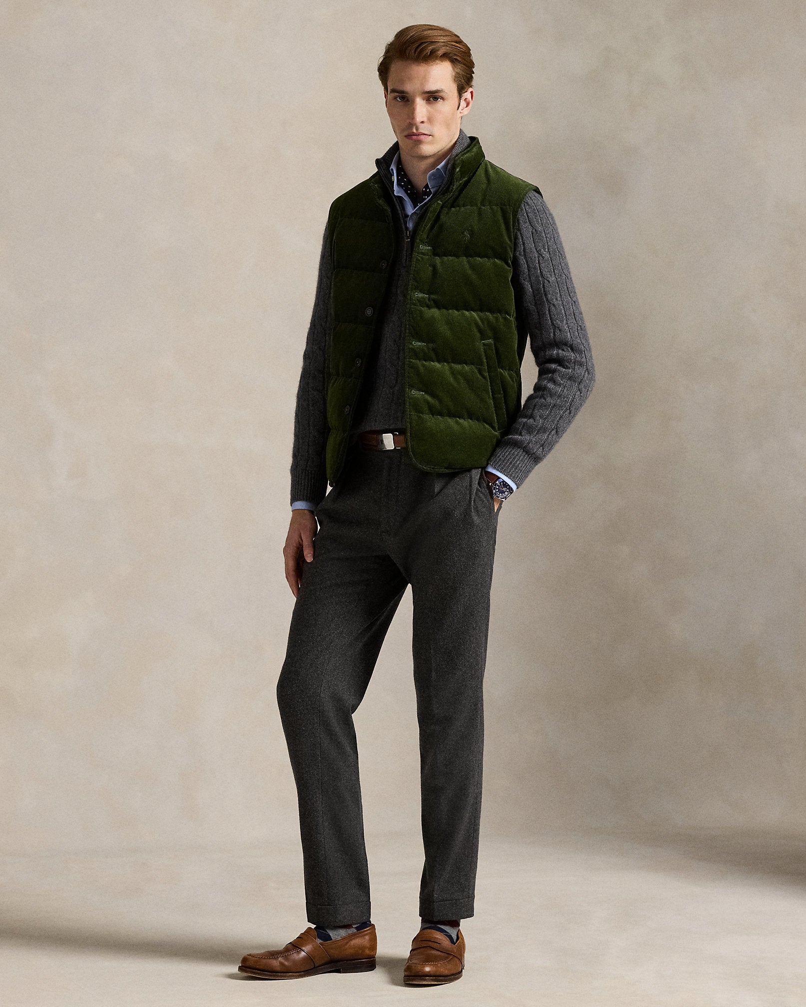 Ralph Lauren The Wynton Corduroy Vest