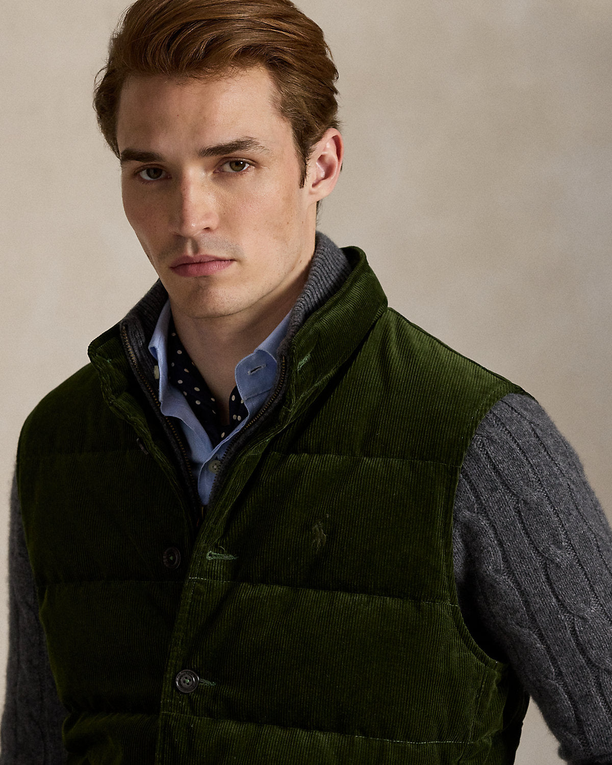 Ralph Lauren The Wynton Corduroy Vest