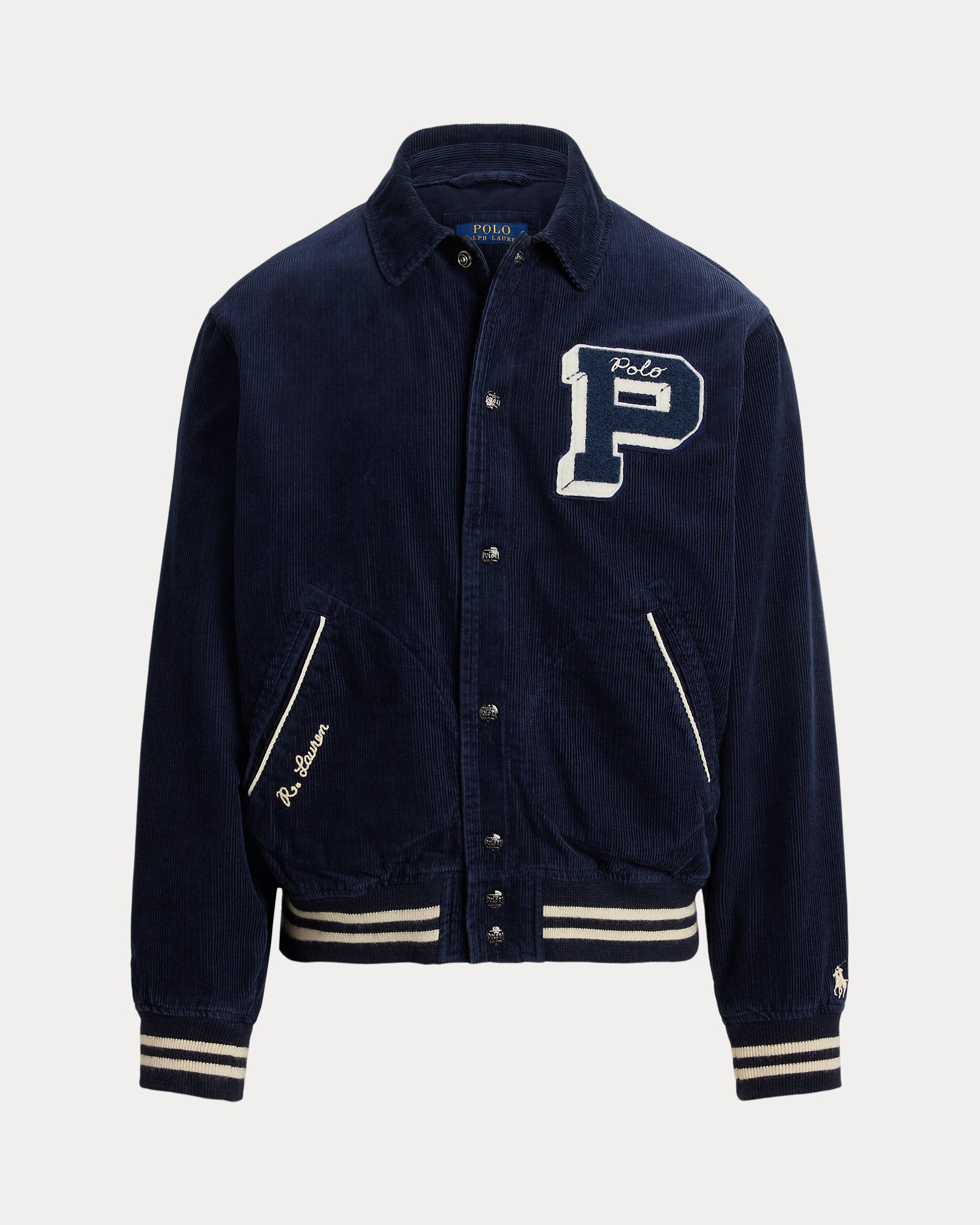 Ralph Lauren Corduroy Letter Jacket