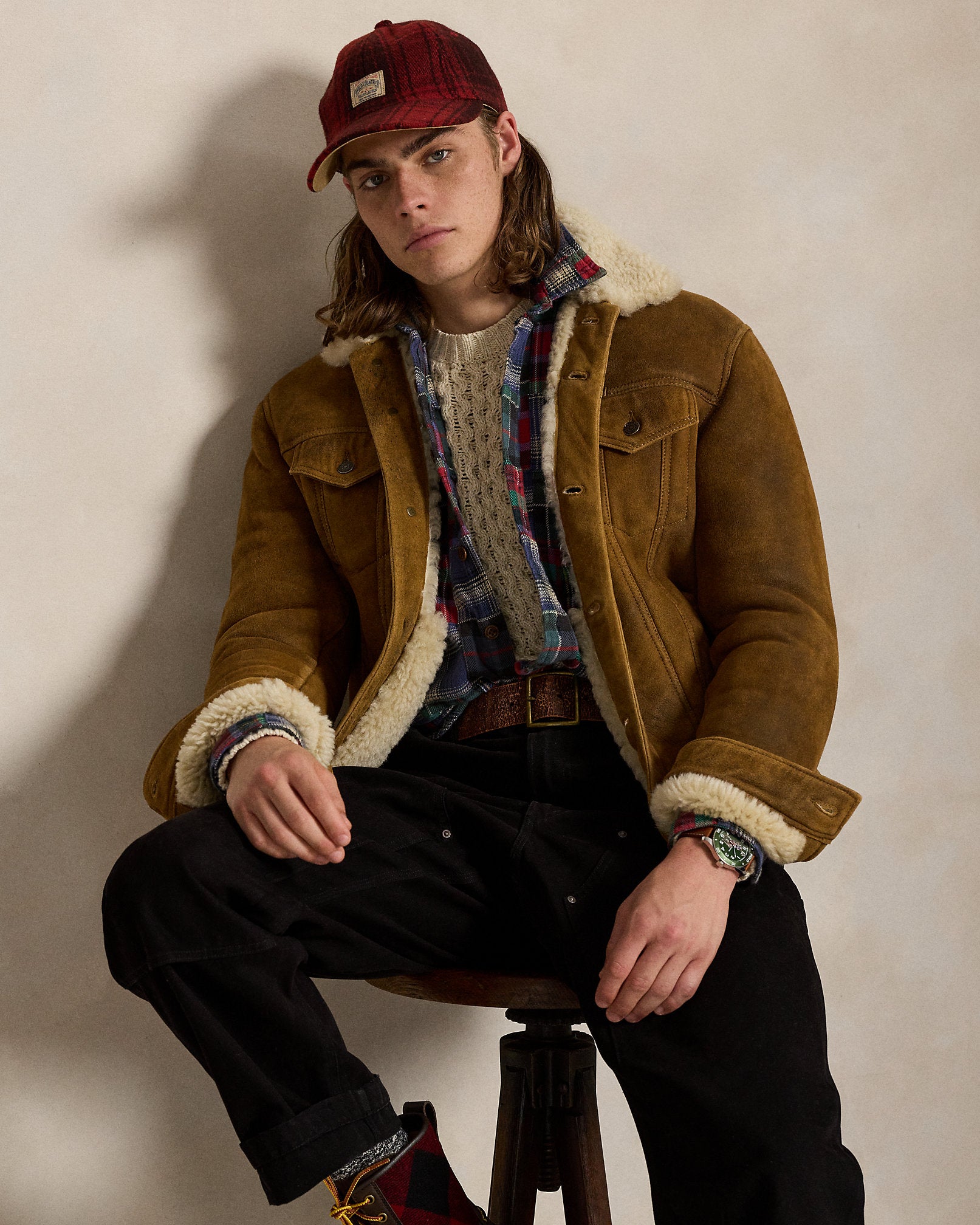 Ralph Lauren Shearling Trucker Jacket