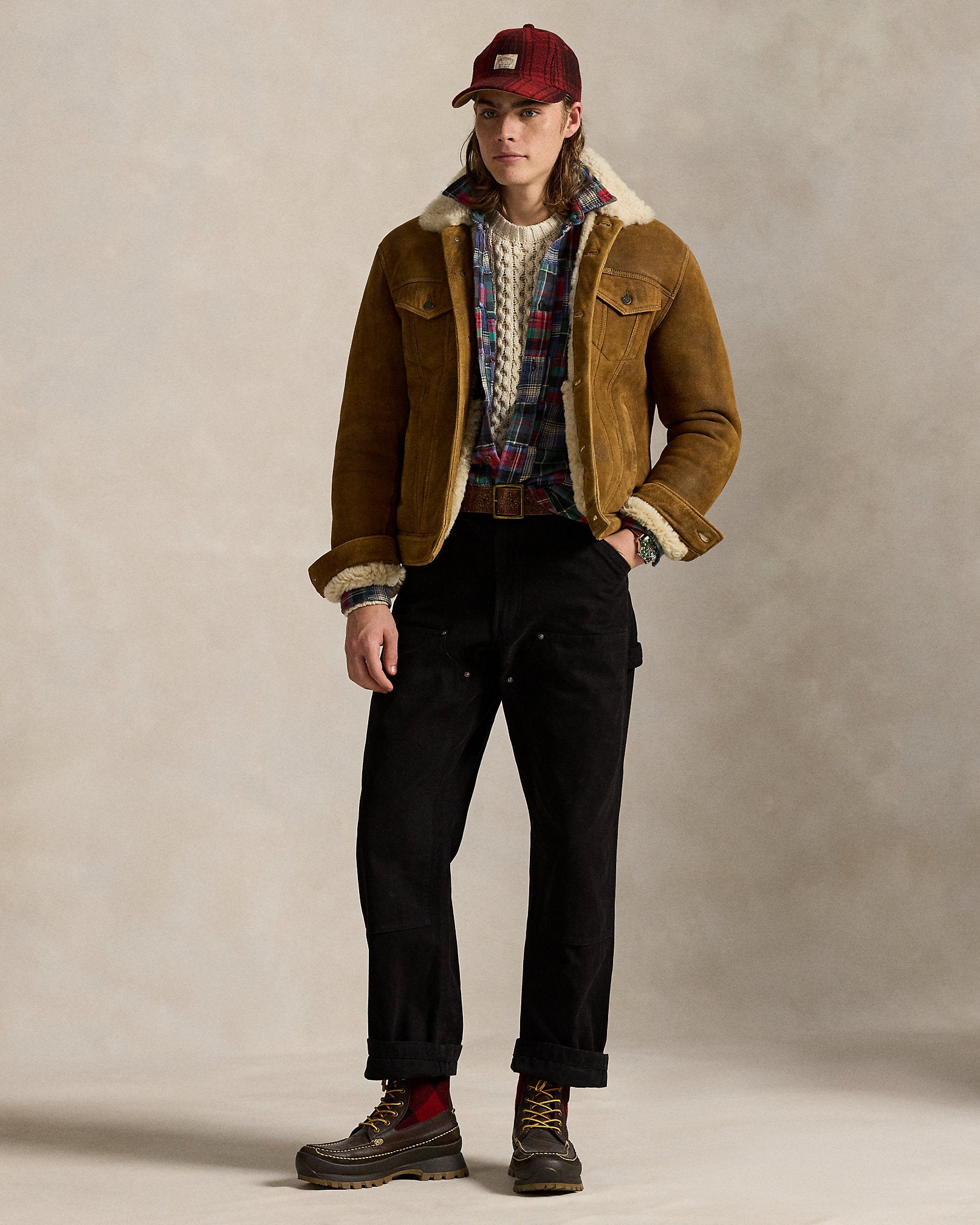 Ralph Lauren Shearling Trucker Jacket