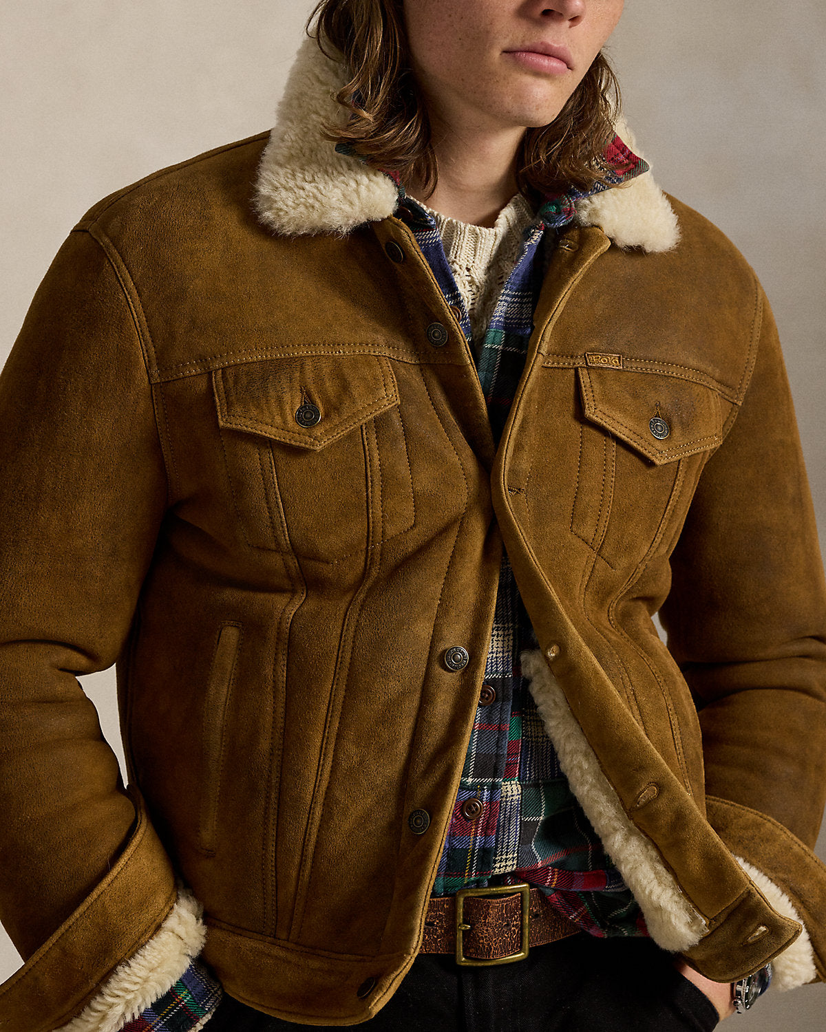 Ralph Lauren Shearling Trucker Jacket