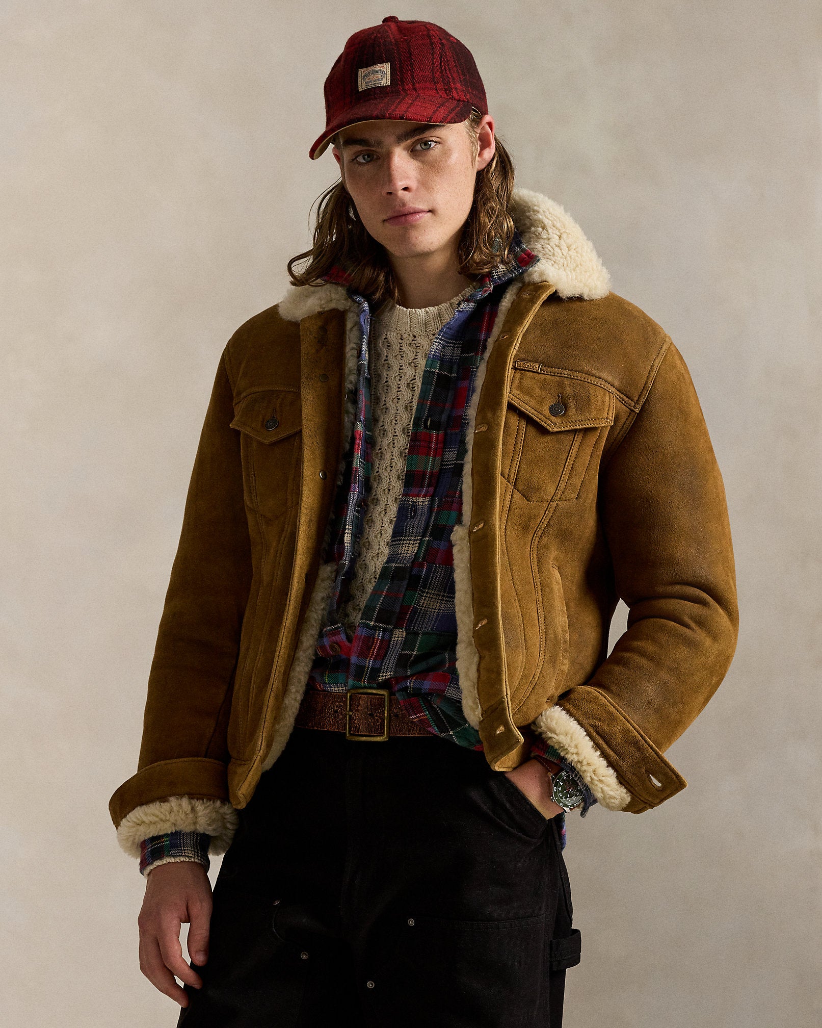 Ralph Lauren Shearling Trucker Jacket