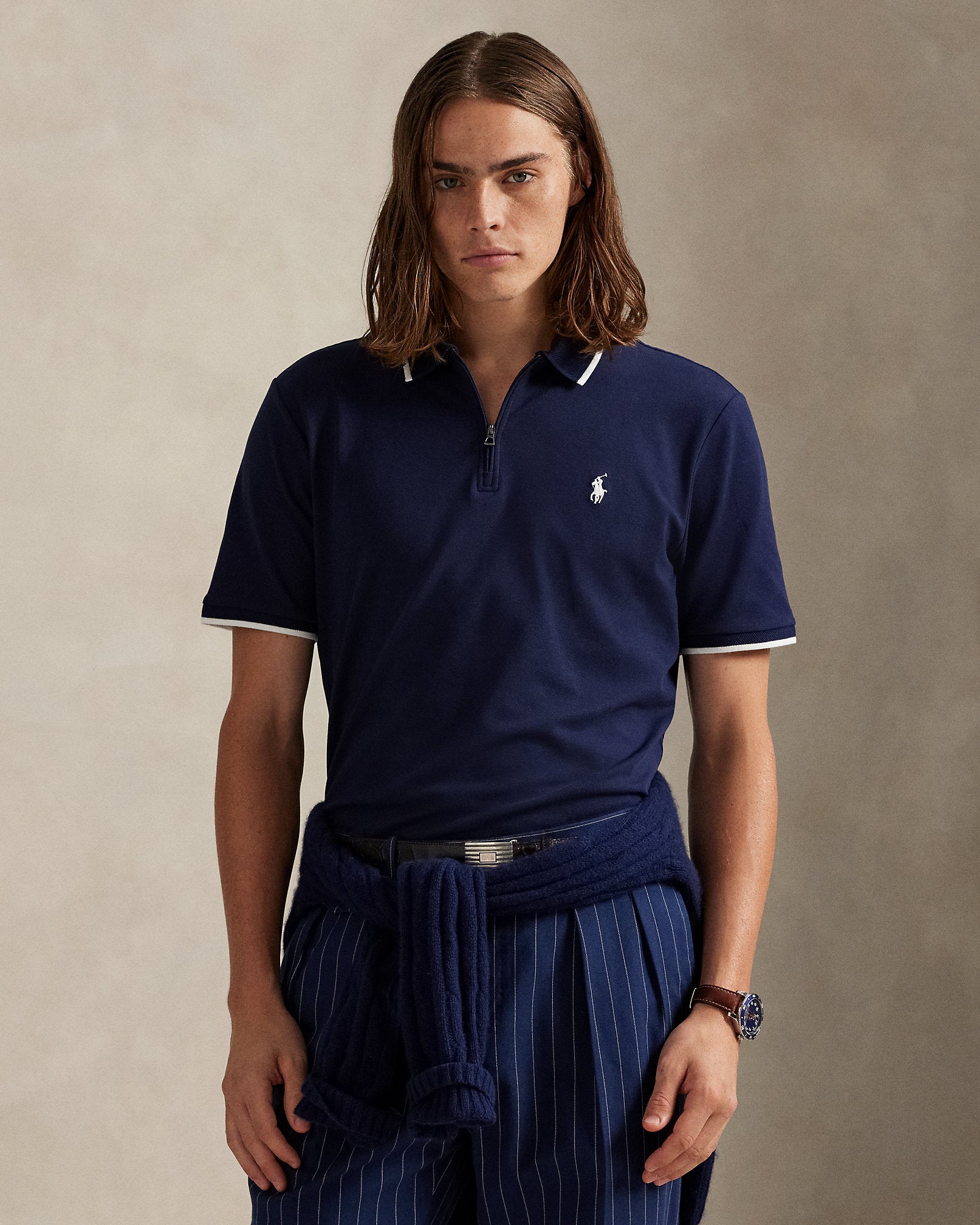 Ralph Lauren Classic Fit Stretch Mesh Polo Shirt
