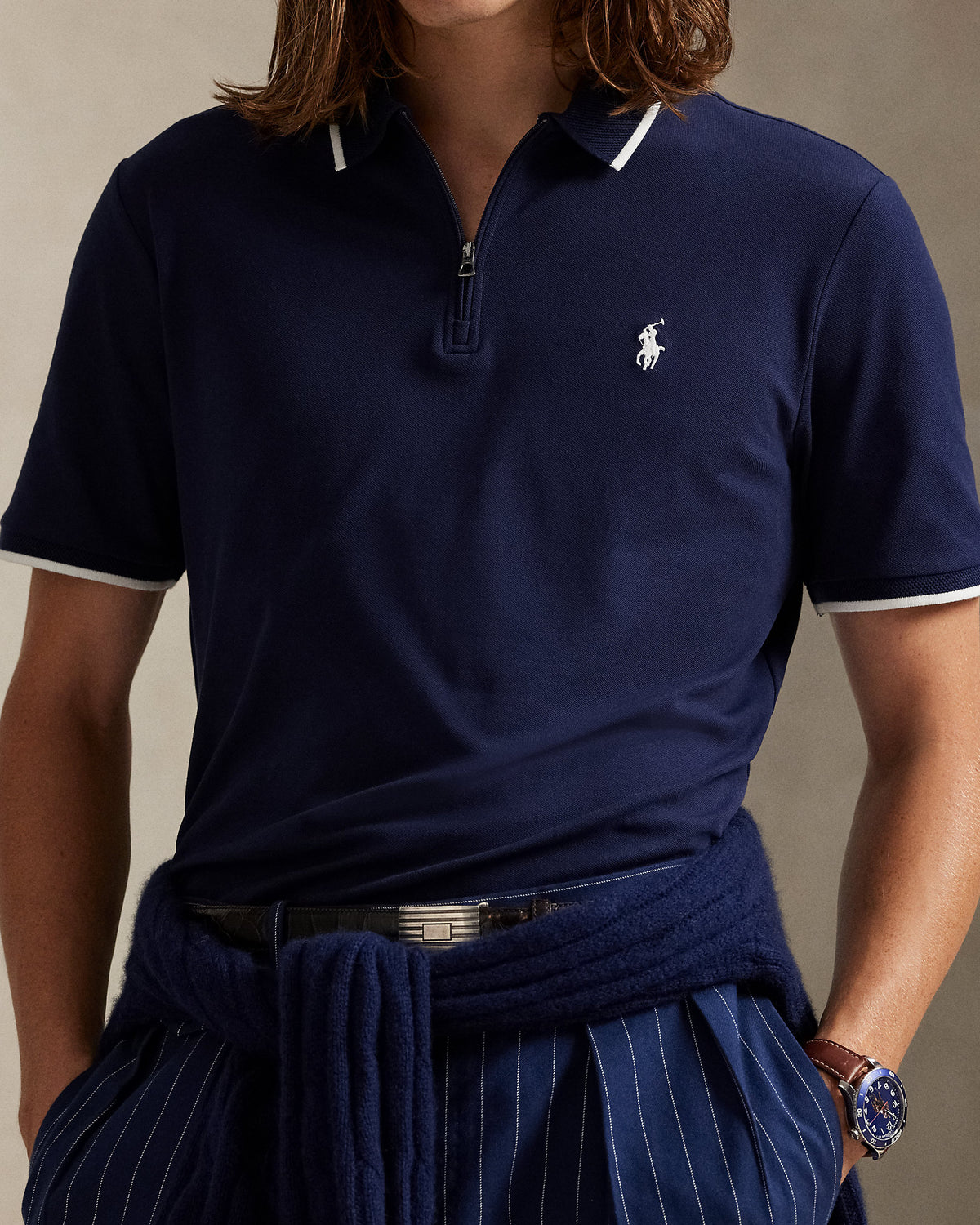 Ralph Lauren Classic Fit Stretch Mesh Polo Shirt