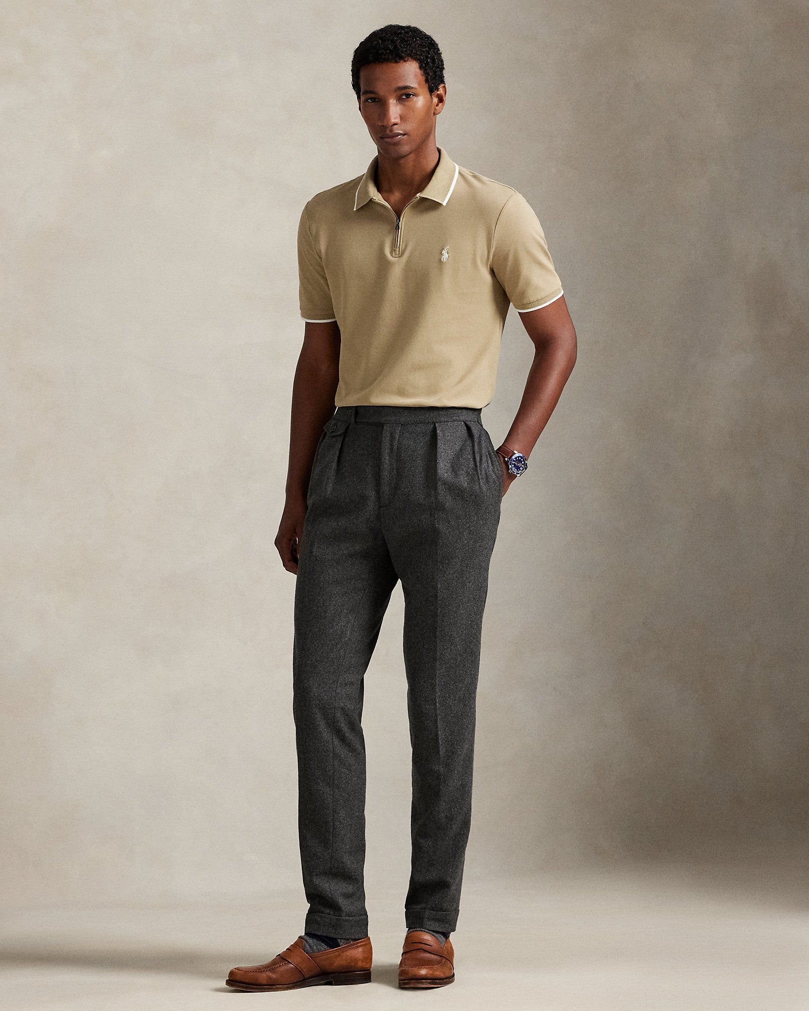 Ralph Lauren Classic Fit Stretch Mesh Polo Shirt